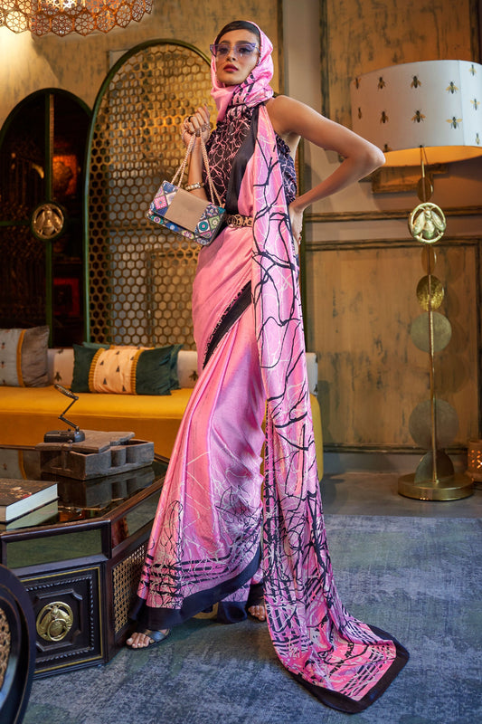 pink-printed-crepe-saree-zb140151_1_SareeButa.com