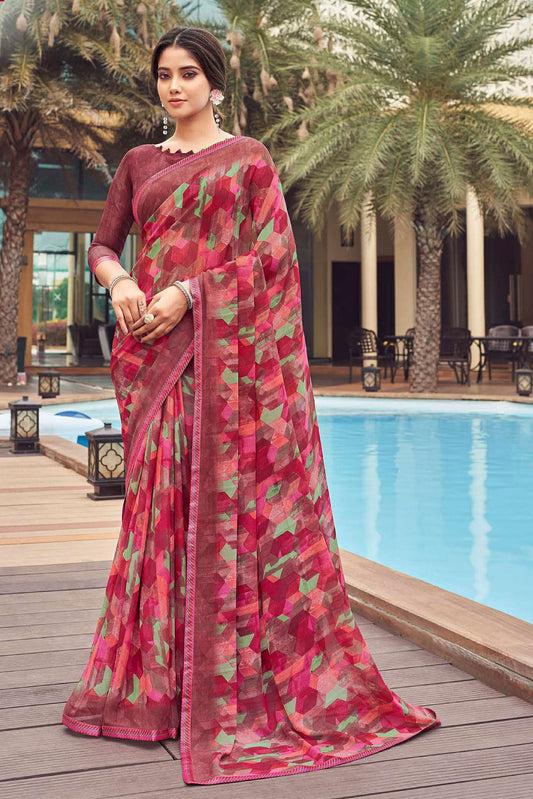 pink-printed-georgette-saree-zb130944_1_SareeButa.com