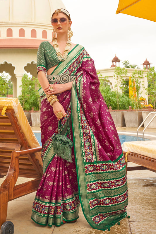 pink-printed-patola-silk-saree-zb130741_1_SareeButa.com