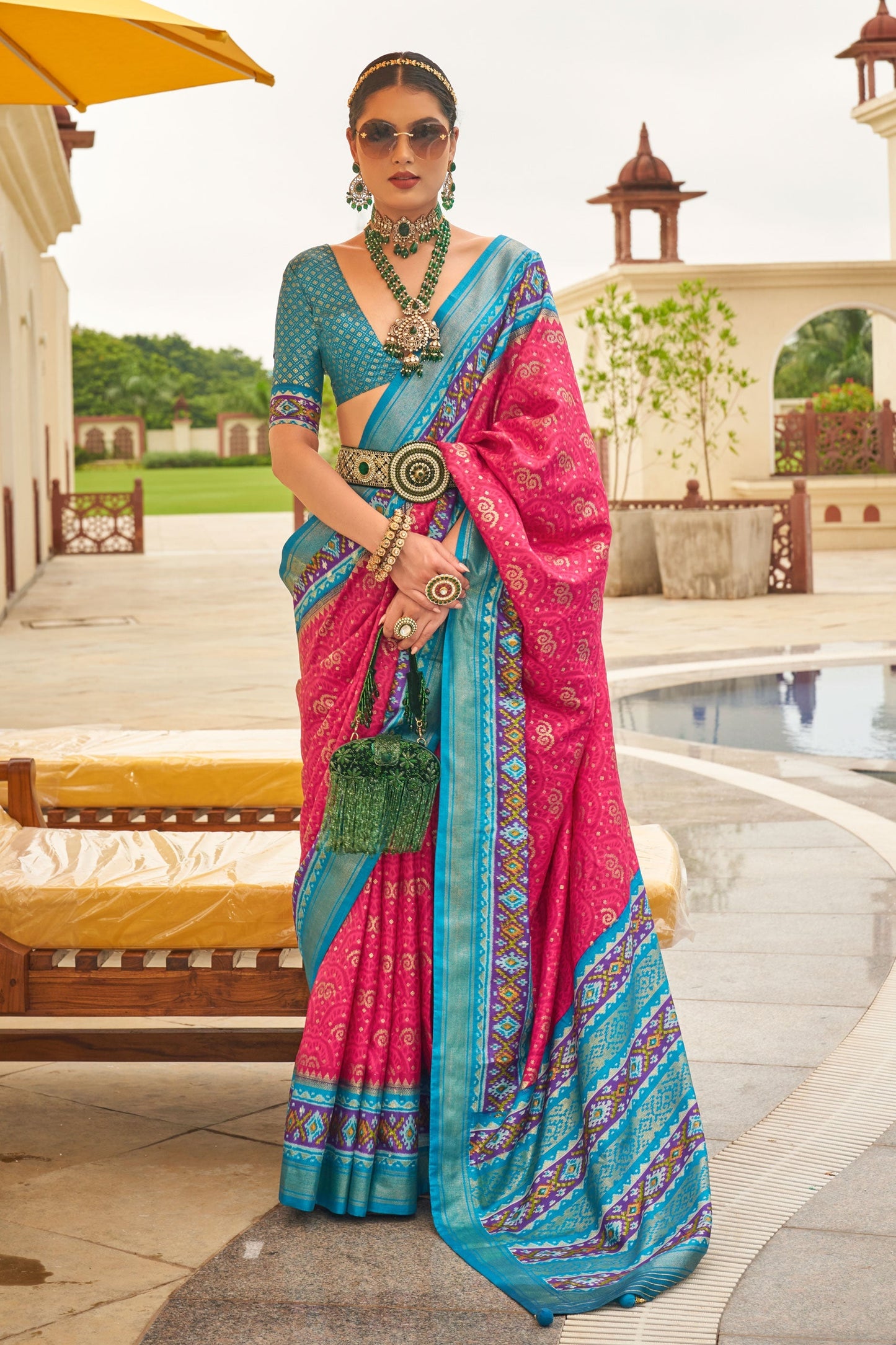 pink-printed-patola-silk-saree-zb130744_1_SareeButa.com