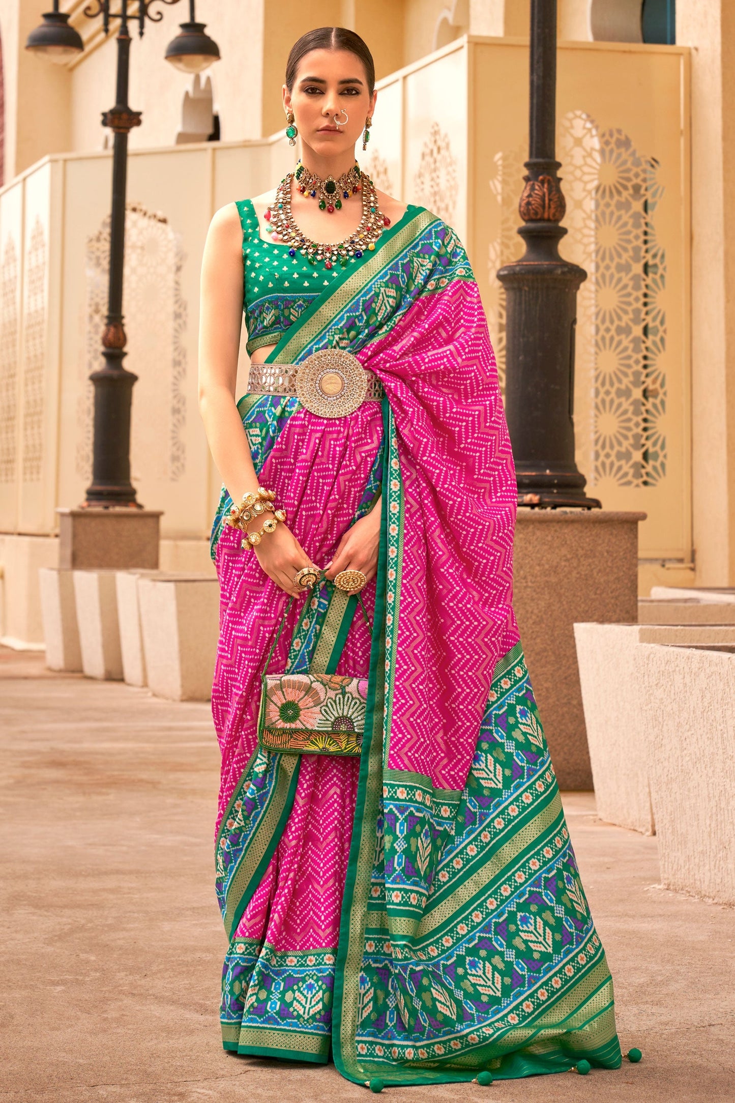 pink-printed-patola-silk-saree-zb131003_1_SareeButa.com