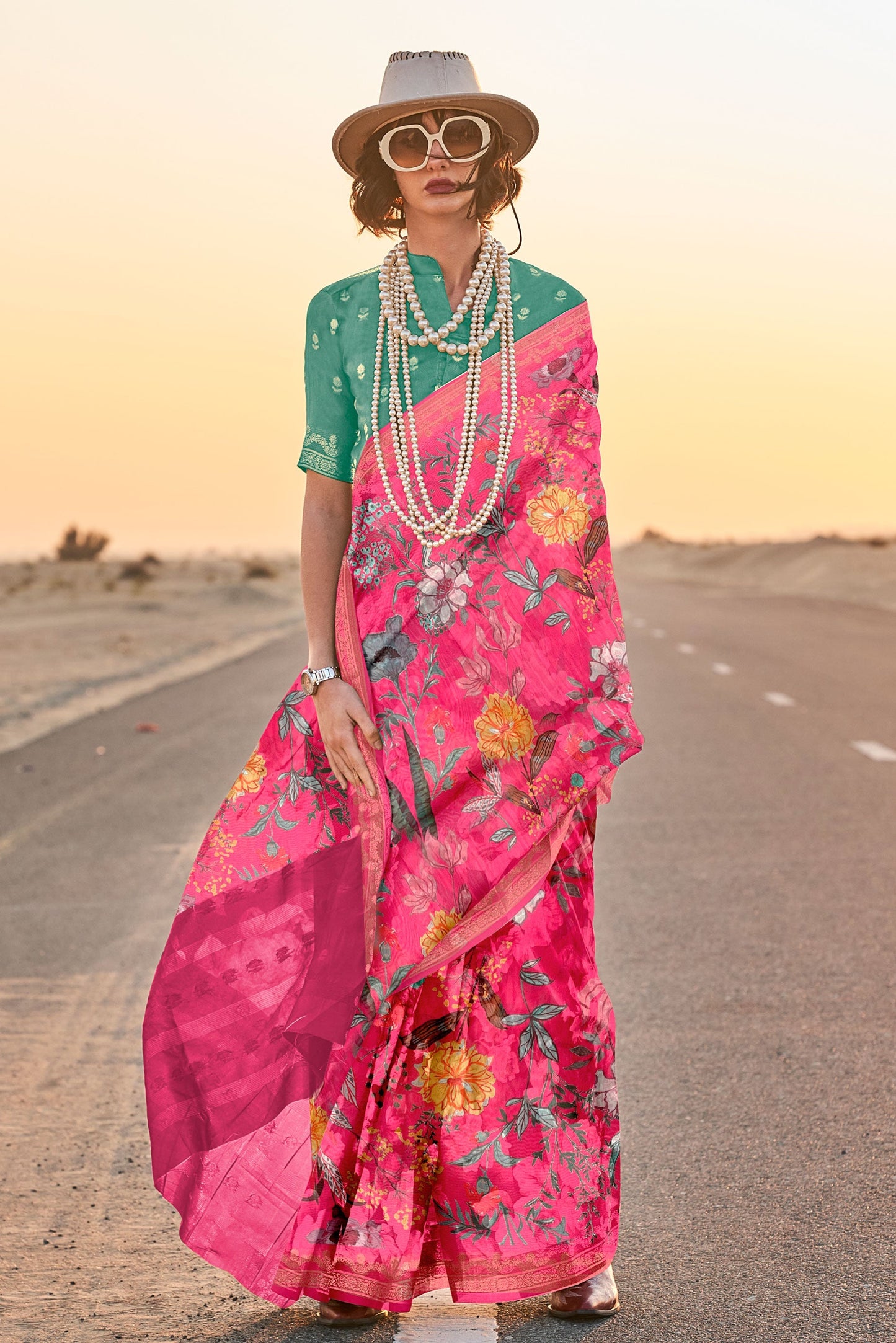 pink-printed-tussar-silk-saree-zb131728_1_SareeButa.com