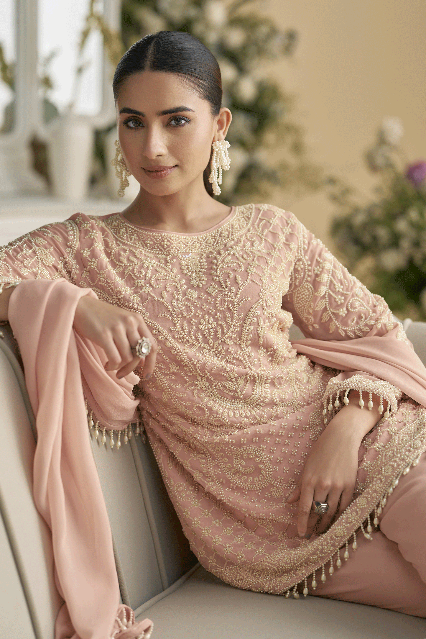 Pink Readymade Heavy Work Georgette Palazzo Suit-SS854_3_SareeButa.com
