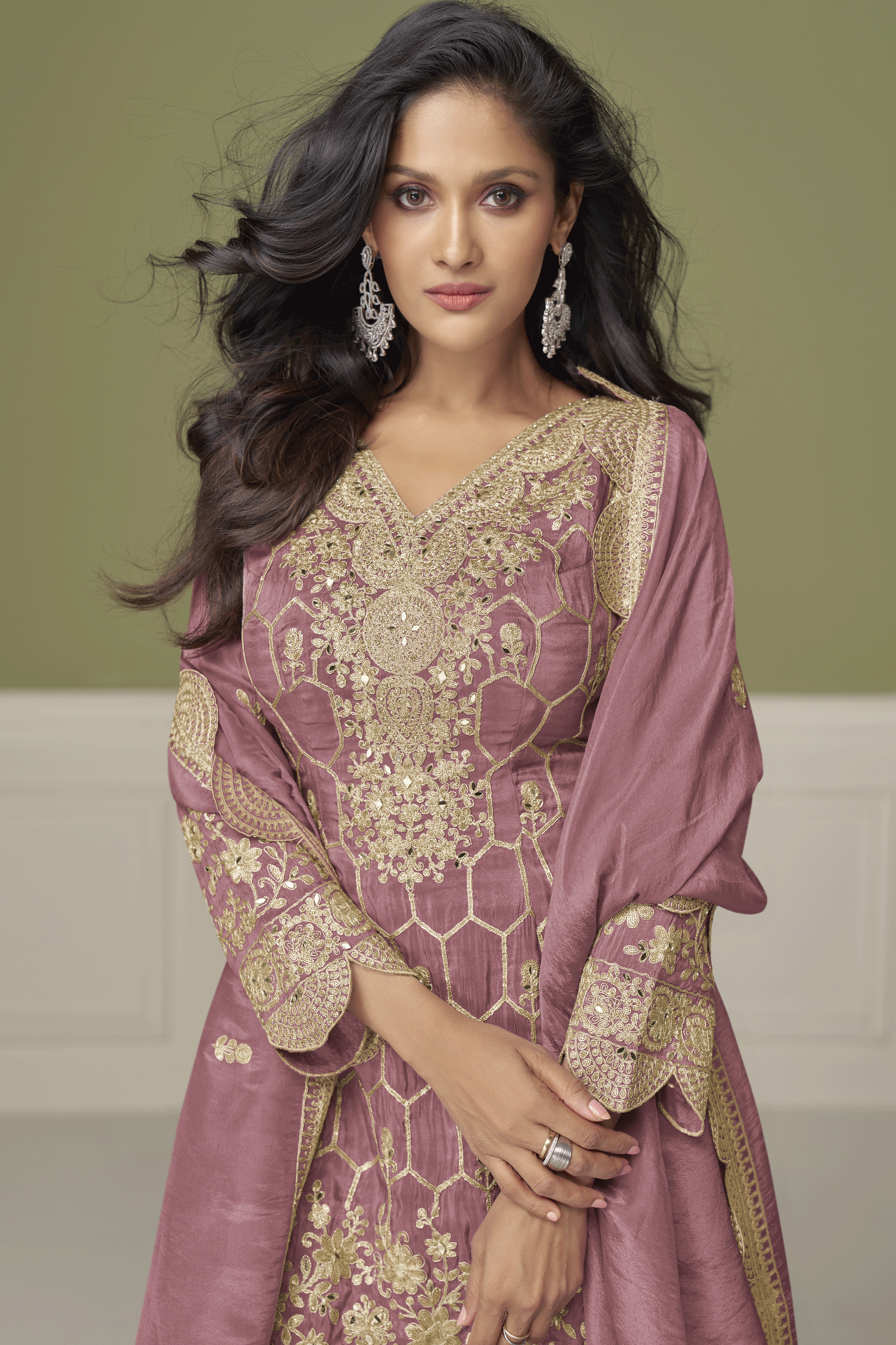 Pink Readymade Heavy Work Simar Silk Sharara Suit-SS883_2_SareeButa.com