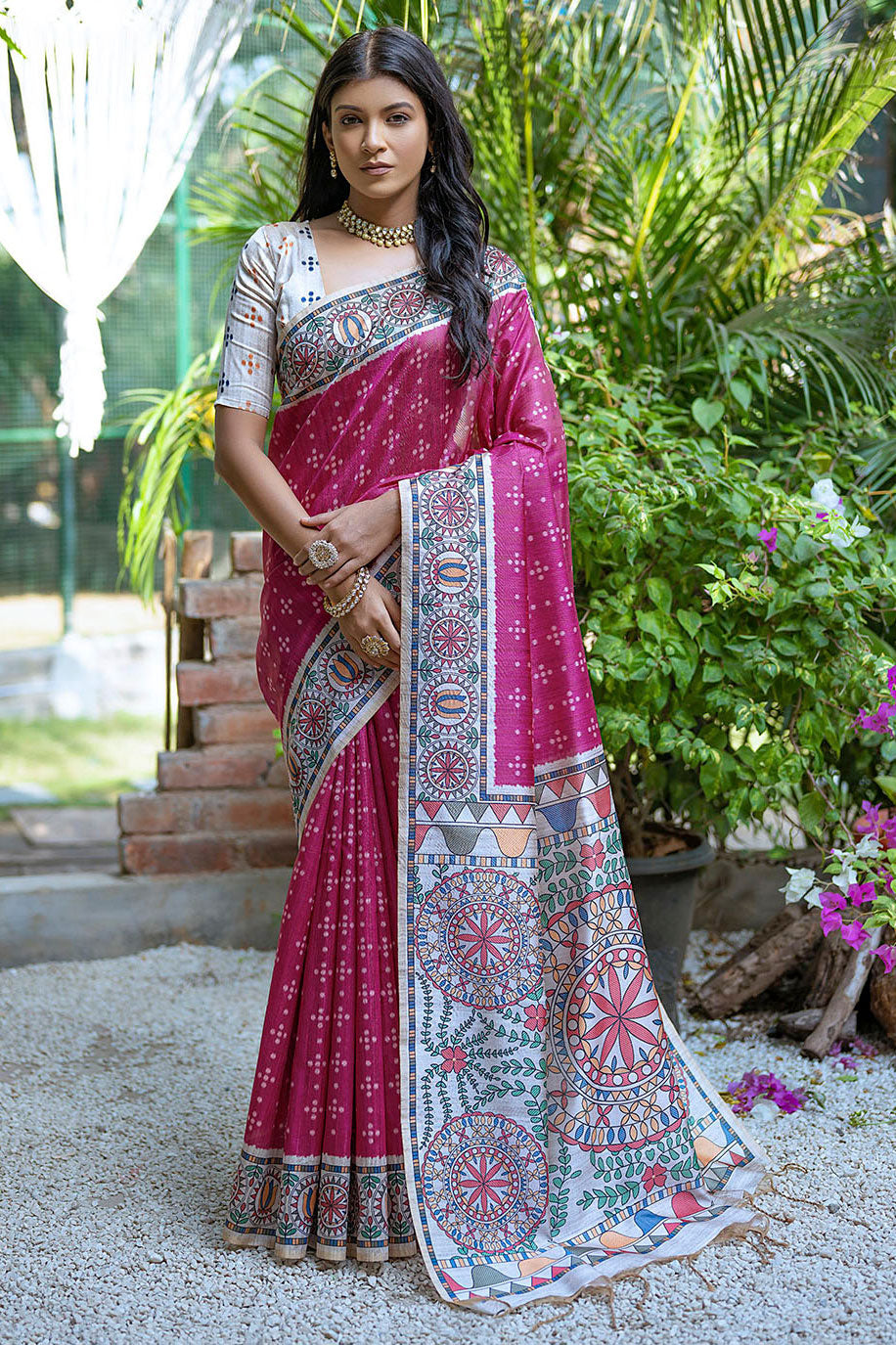 pink-tusser-silk-saree-zb130265_3_SareeButa.com