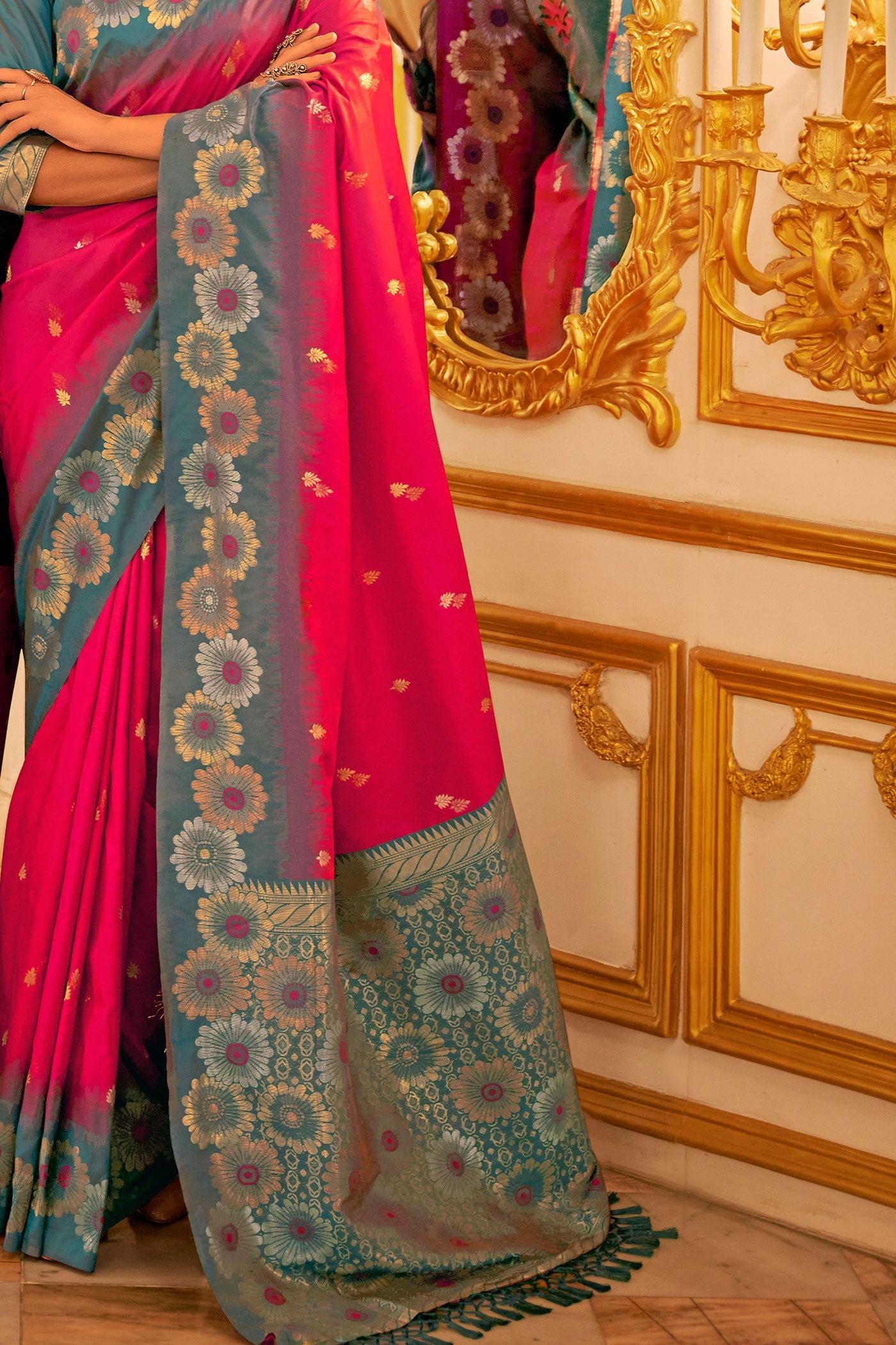 pink-woven-banarasi-silk-saree-zb131348_3_SareeButa.com