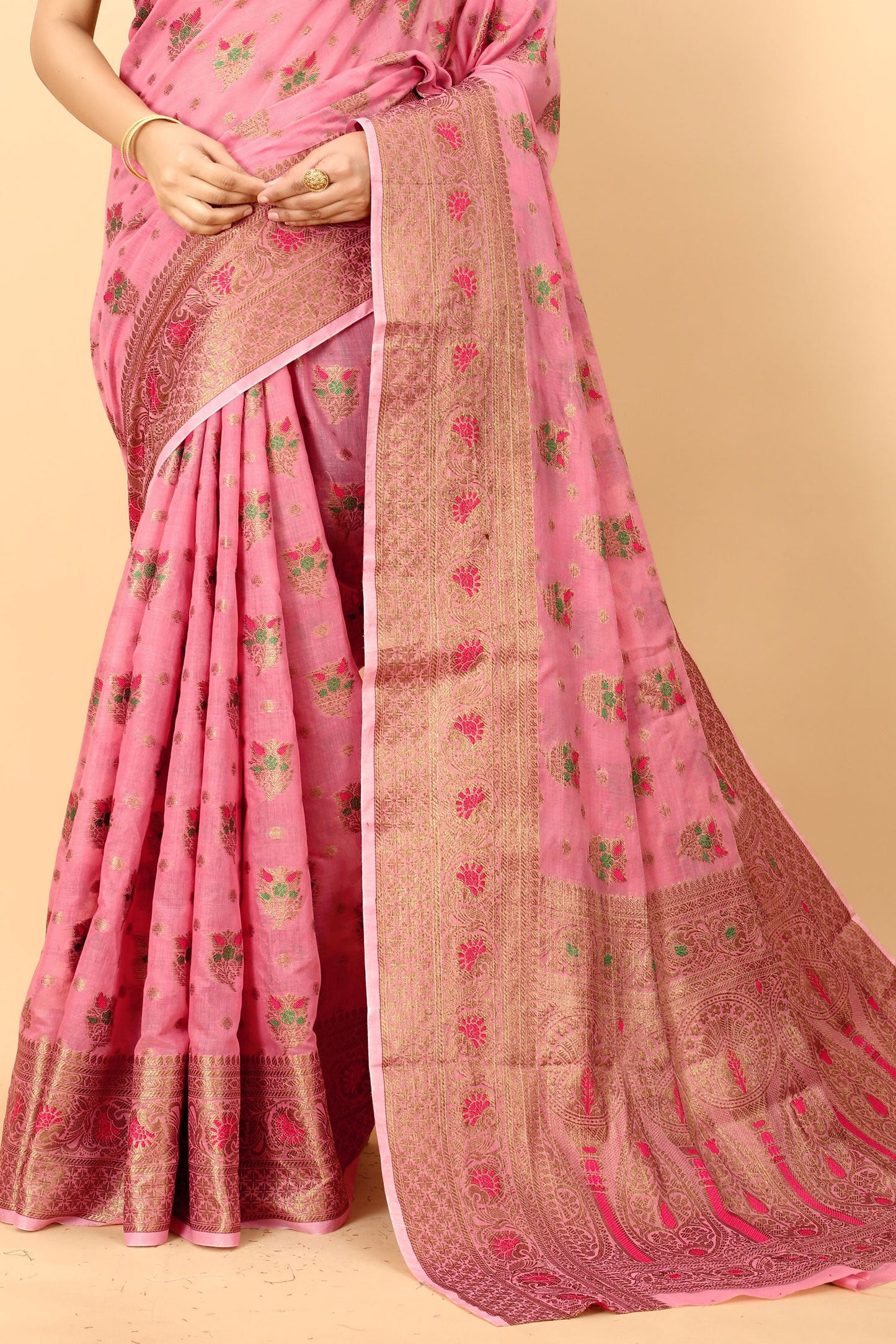 pink-woven-cotton-silk-saree-zb131376_4_SareeButa.com