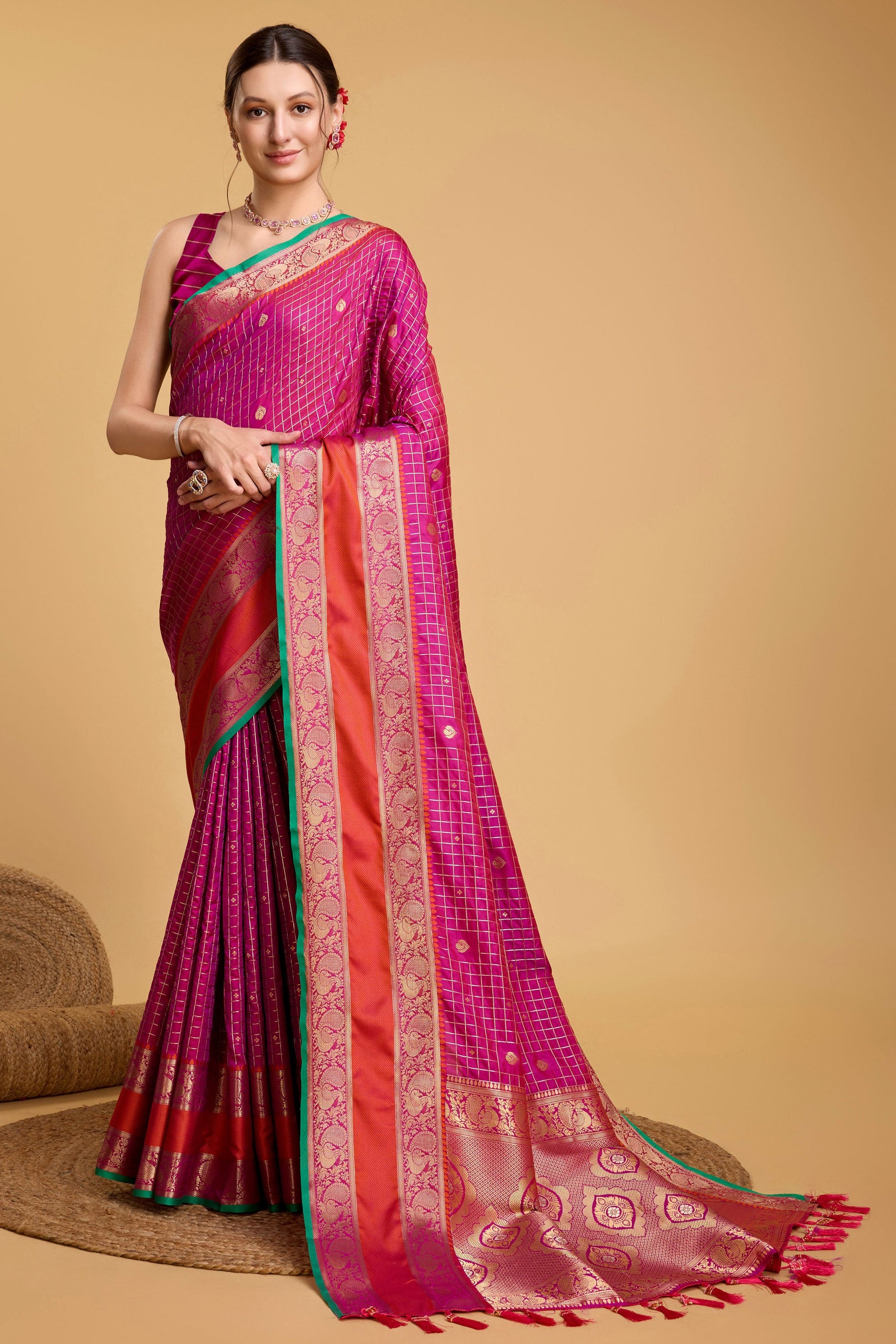 pink-woven-silk-saree-zb130541_1_SareeButa.com