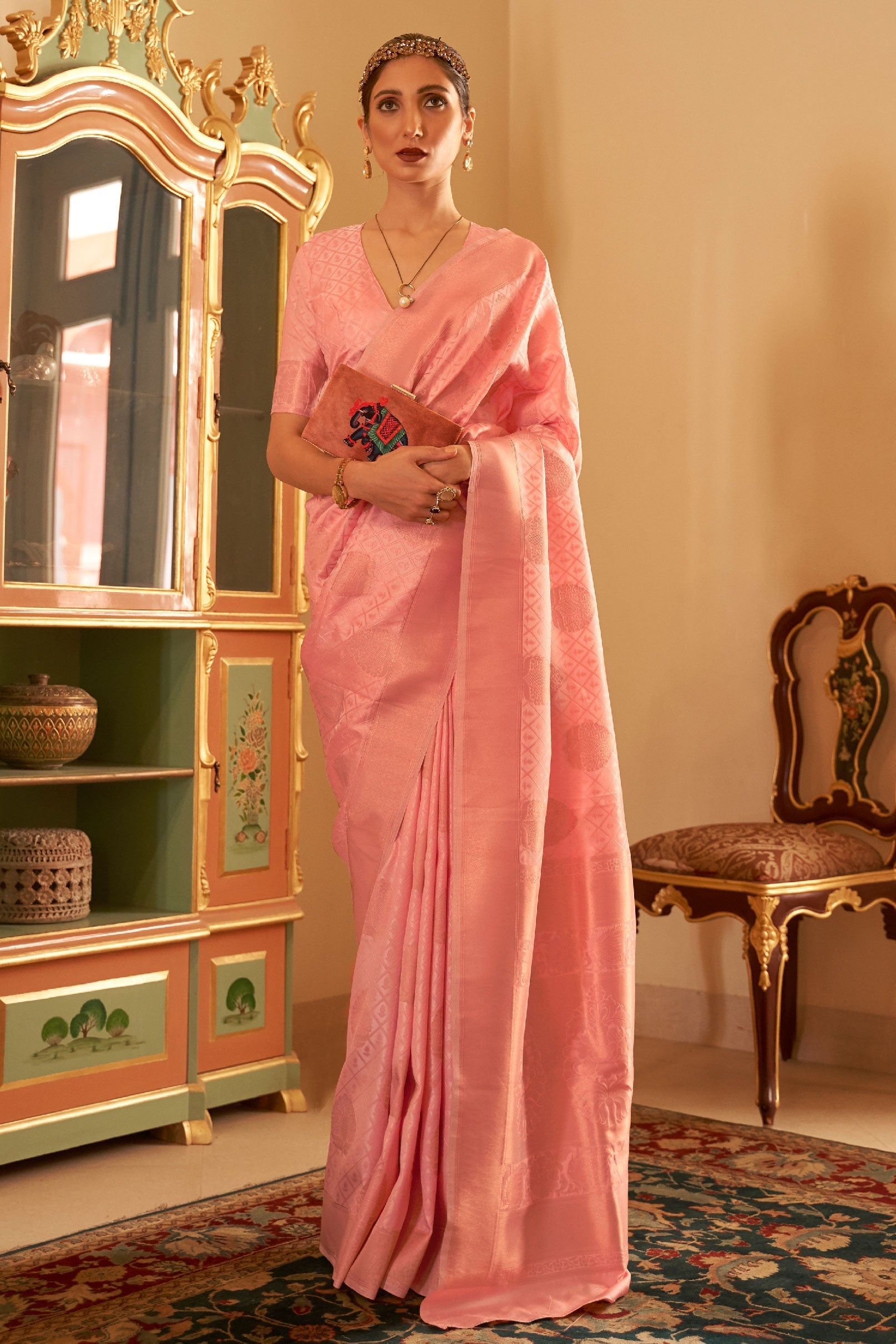 pink-woven-silk-saree-zb140109_1_SareeButa.com