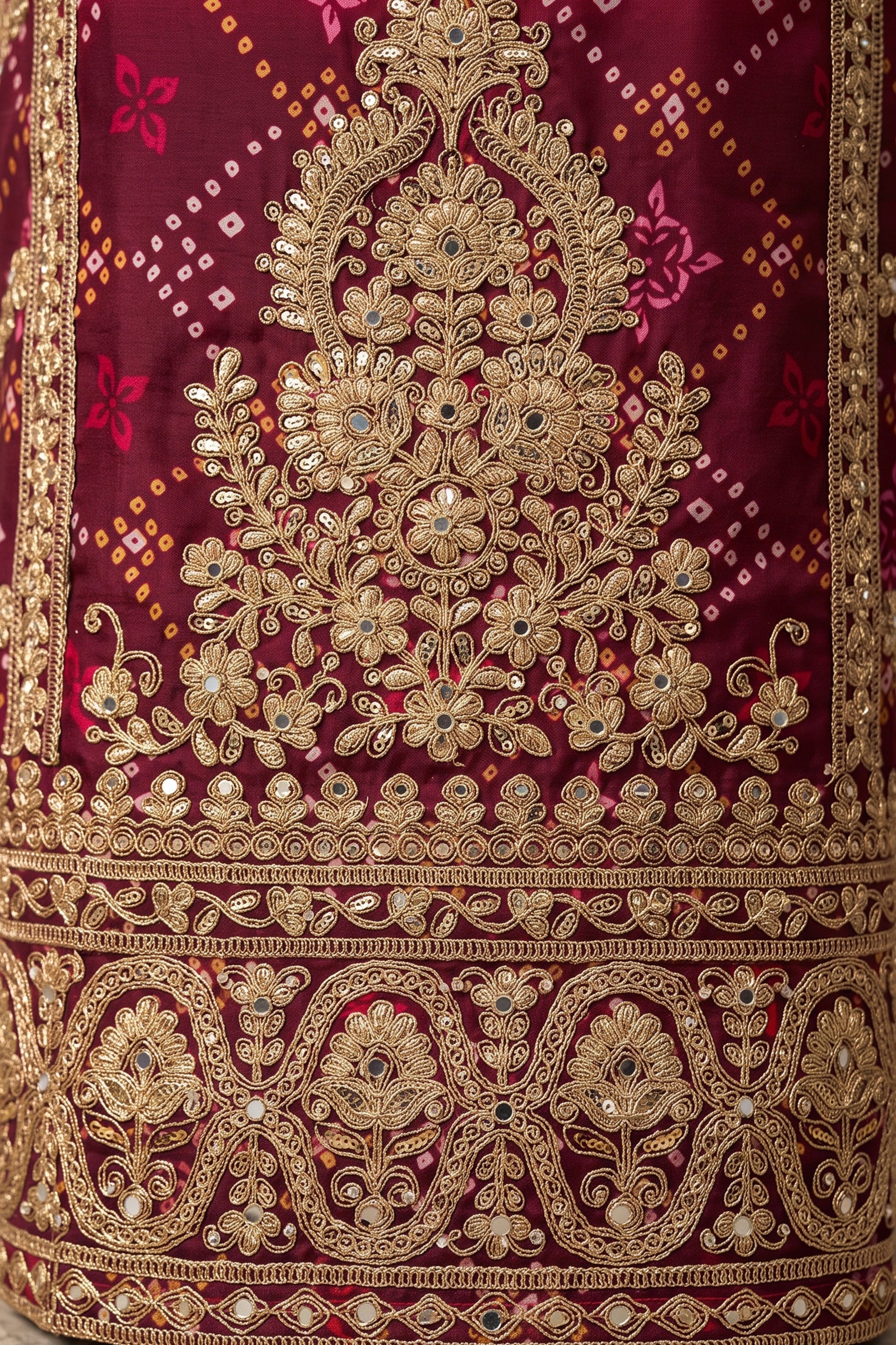Pink And Purple Readymade Embroidered Chinon Suit-SAR12808_5_SareeButa.com