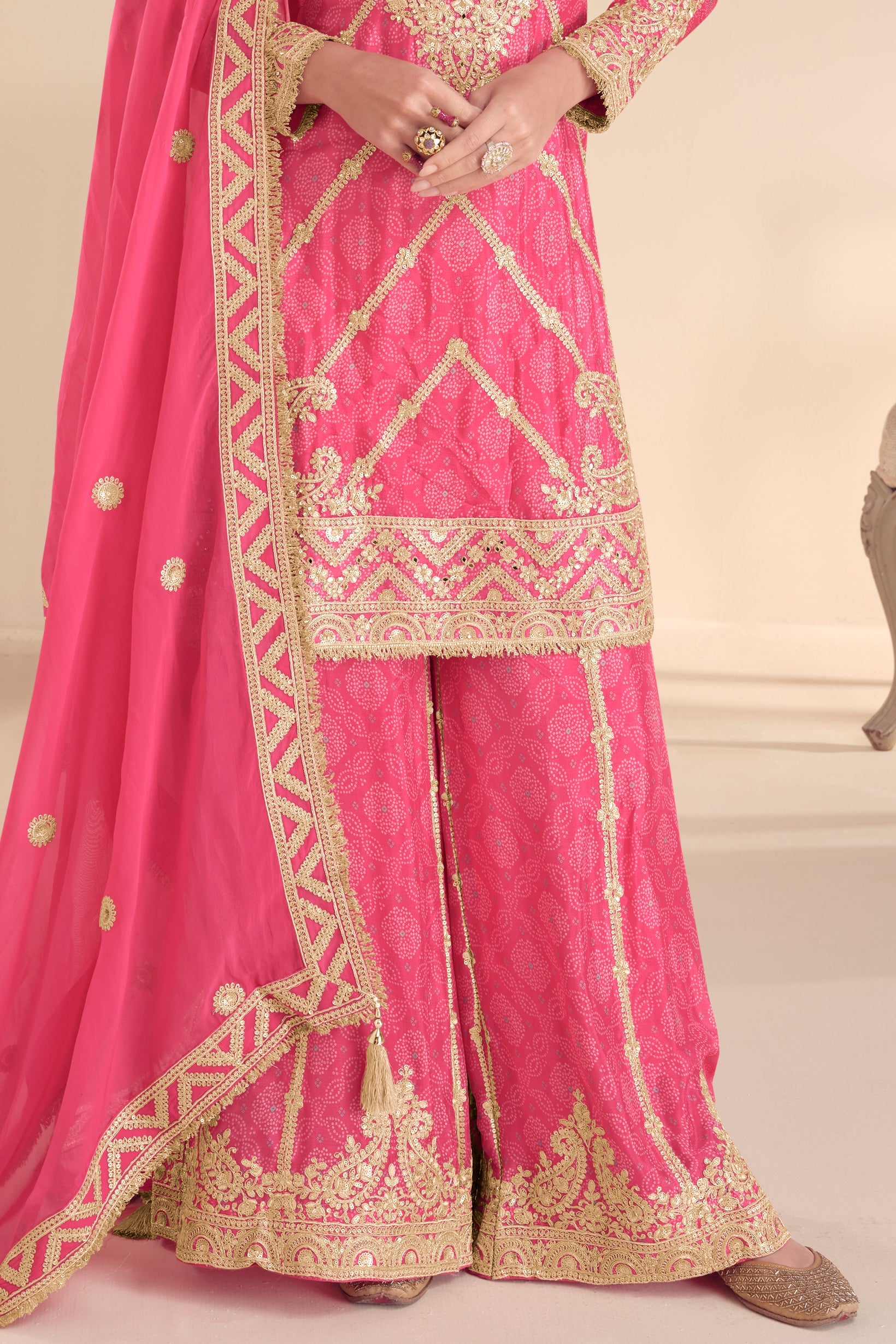 Pink Digital Print Chinon Suit with Embroidery-SS658_3_SareeButa.com