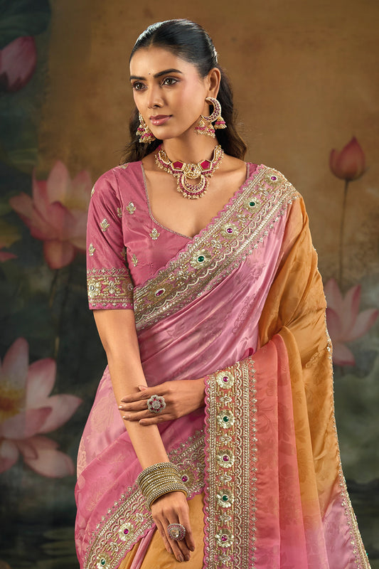 Pink Embroidered Crepe Silk Saree-SAR12288_2_SareeButa.com