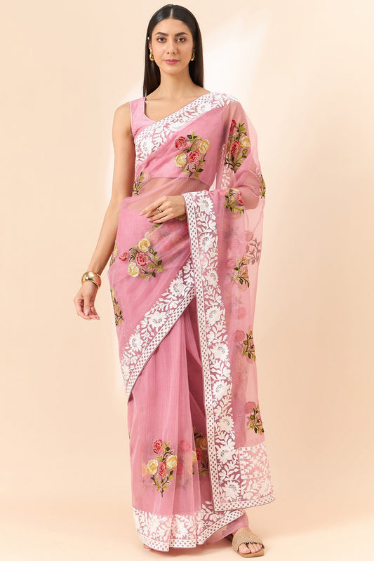 pink-embroidered-organza-saree-zb131086_1_SareeButa.com