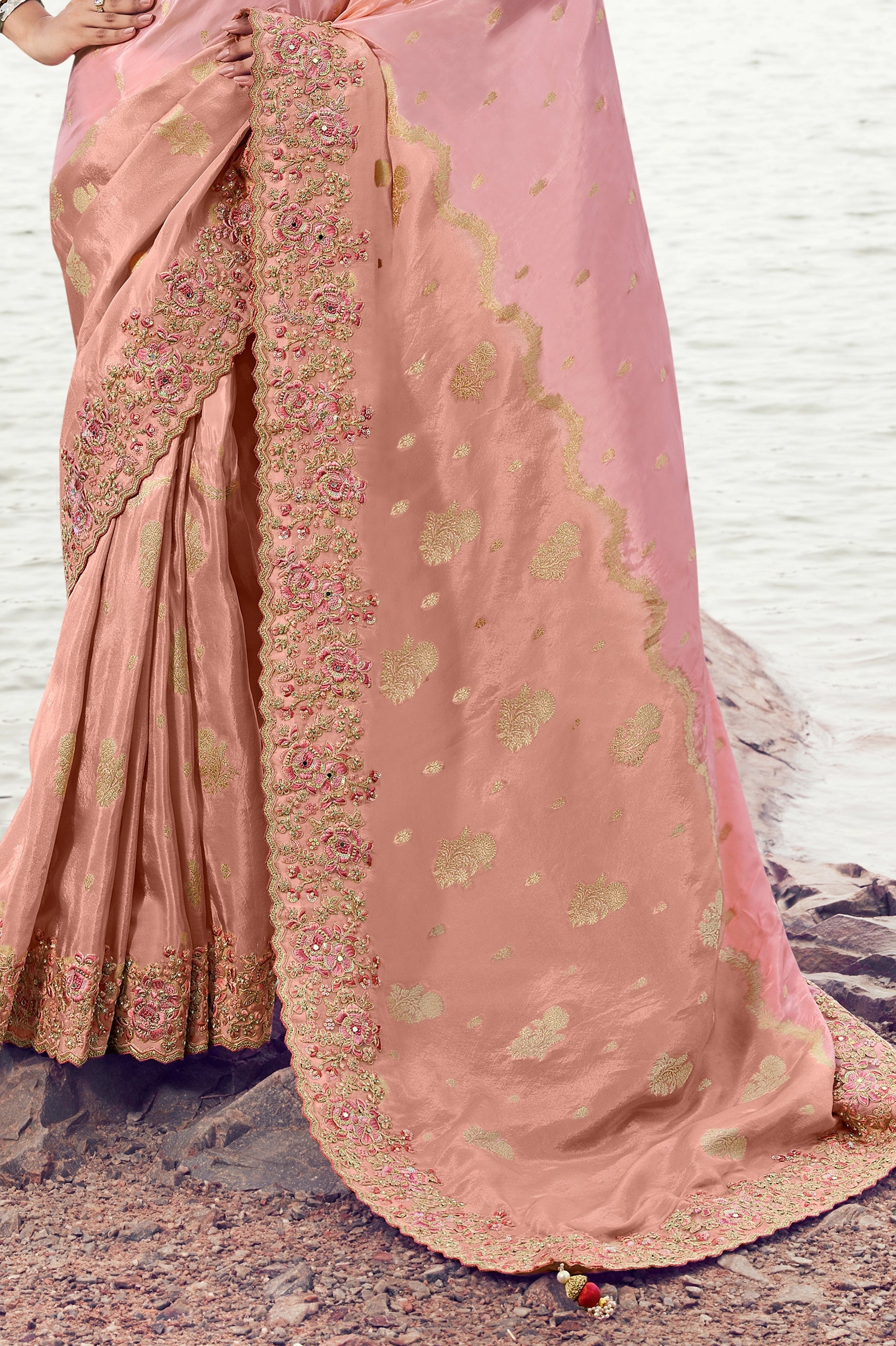 Pink Embroidered Tissue Silk Saree-SAR11011_5_SareeButa.com