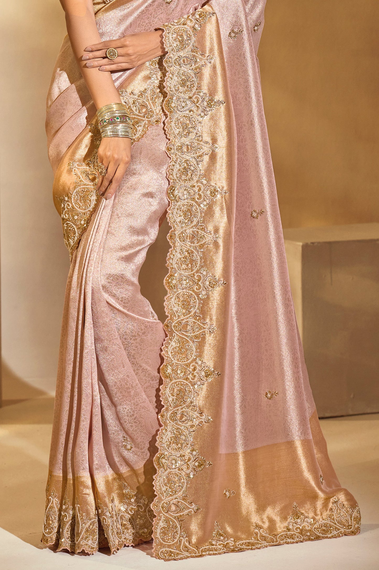Pink Embroidered Woven Silk Saree-SAR10608_5_SareeButa.com