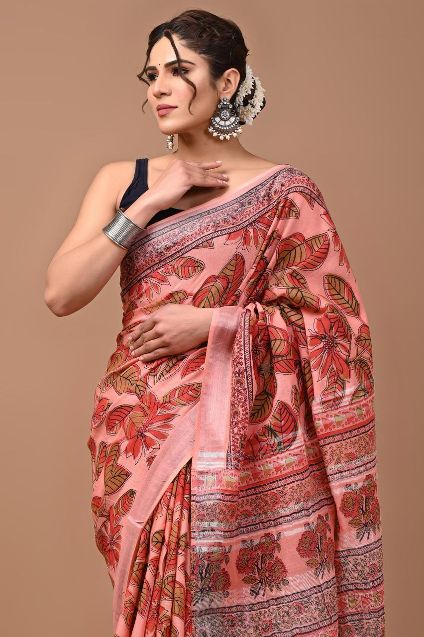 pink-handblock-print-cotton-linen-saree-zb132559_3_SareeButa.com