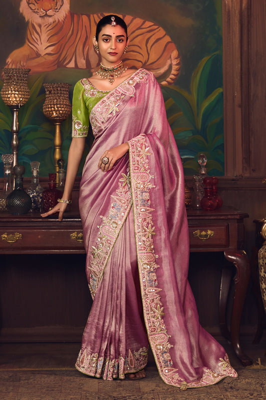 Pink Heavy Work Silk Saree-SAR10983_1_SareeButa.com