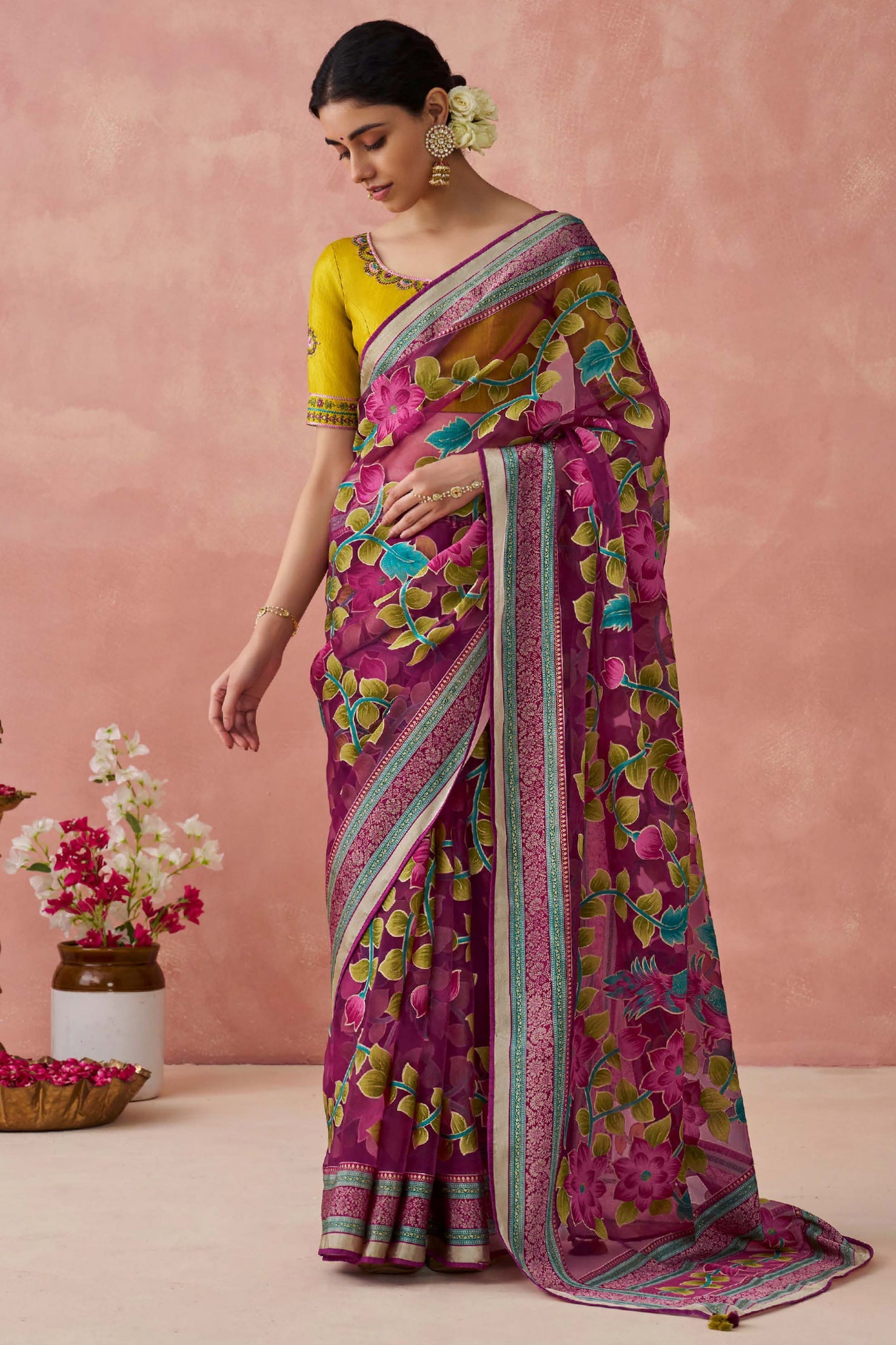 pink-organza-saree-zb132724_1_SareeButa.com