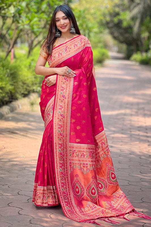 Pink Paithani Saree-ZB133107_1_SareeButa.com