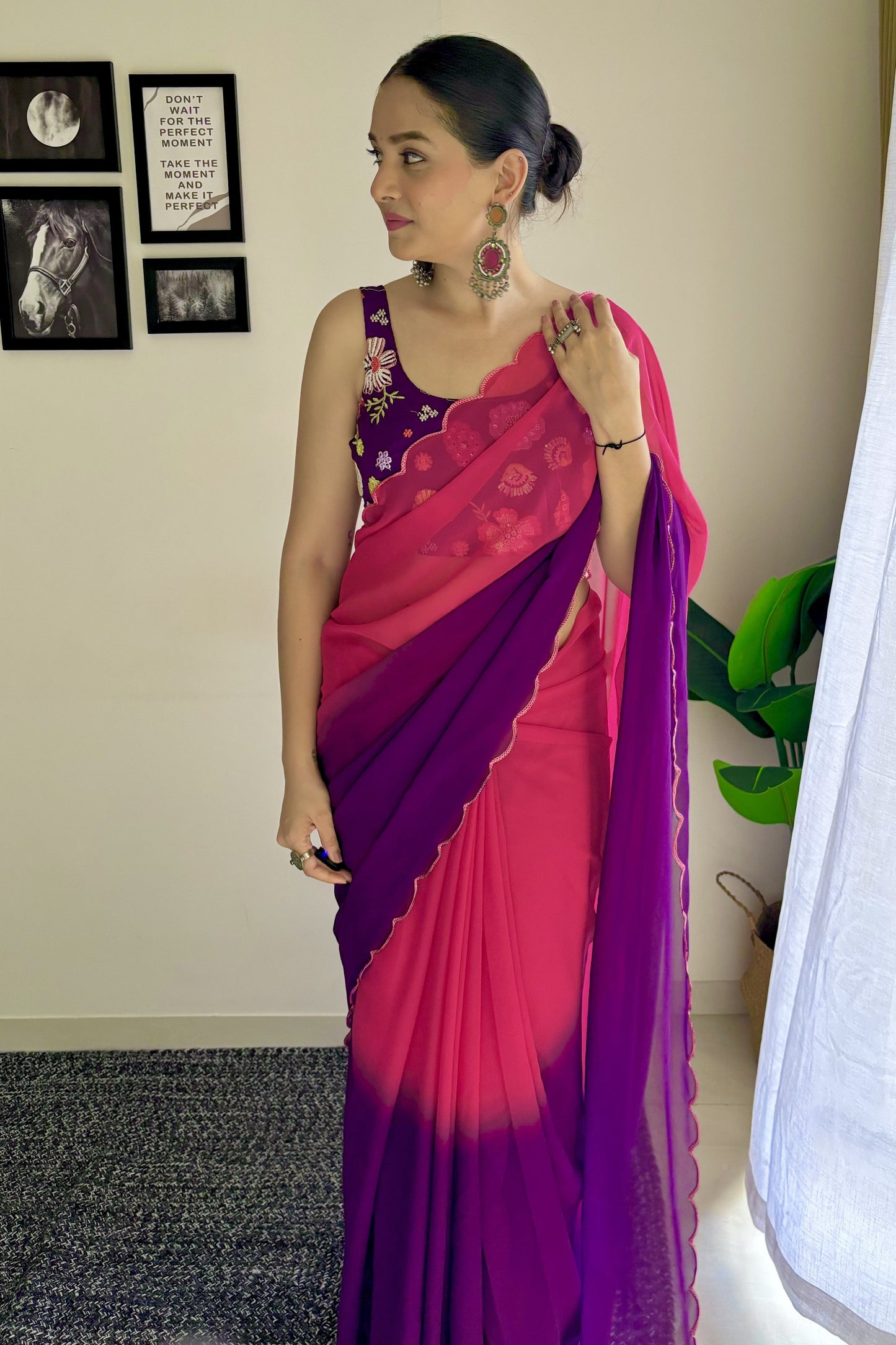 pink-plain-georgette-saree-zb132627_2_SareeButa.com