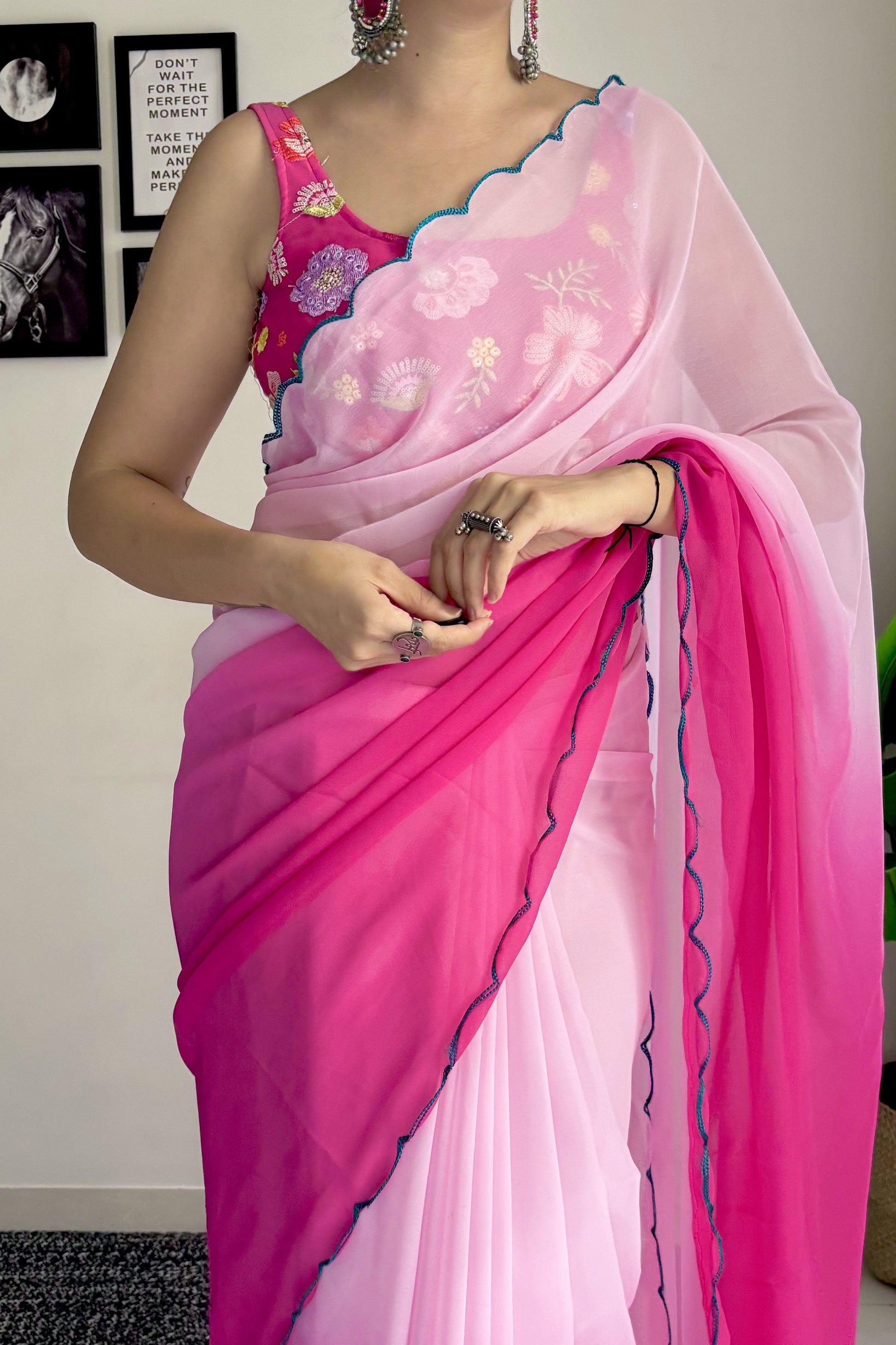 pink-plain-georgette-saree-zb132629_4_SareeButa.com