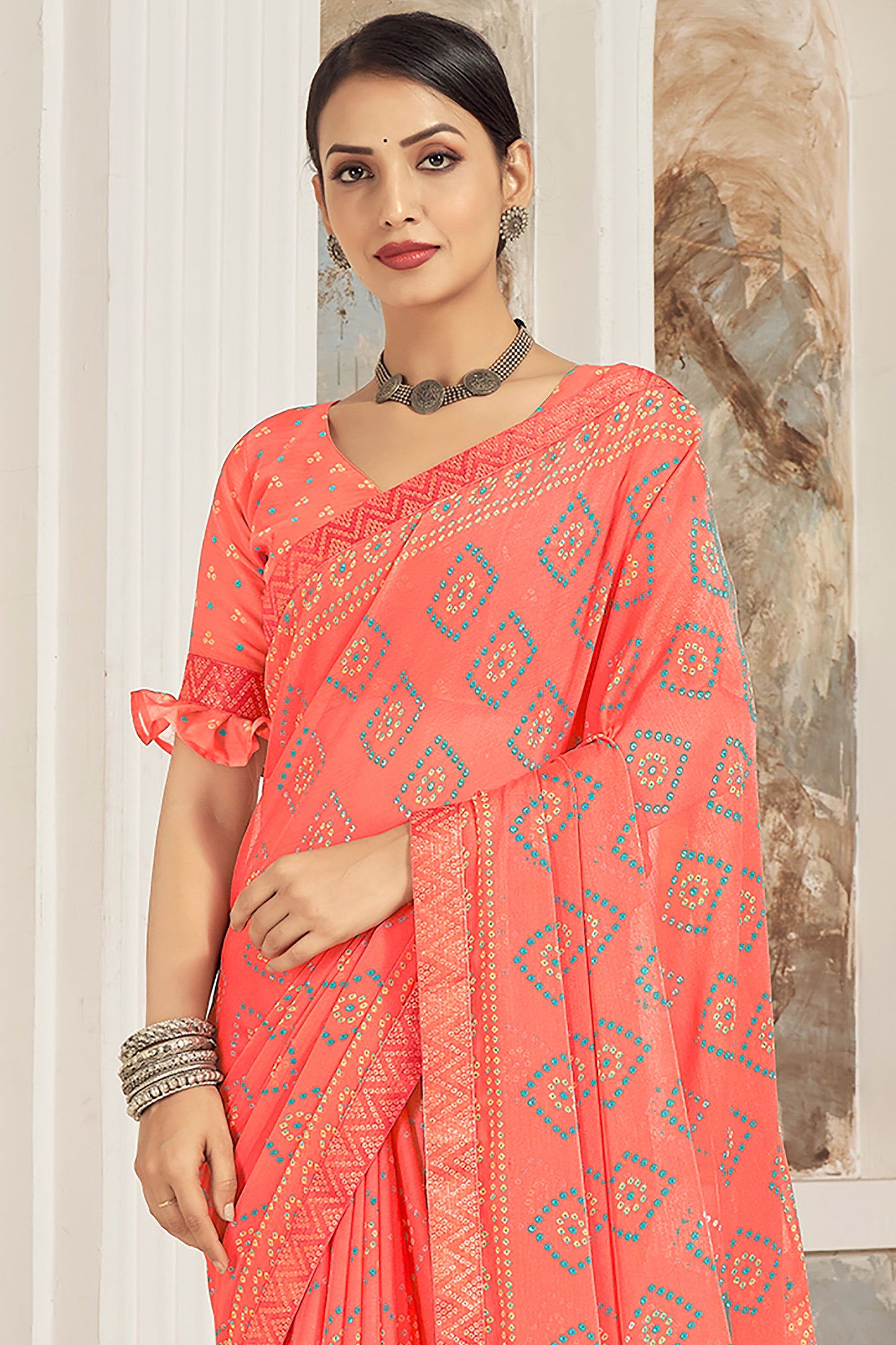 pink-printed-chiffon-saree-zb132711_2_SareeButa.com