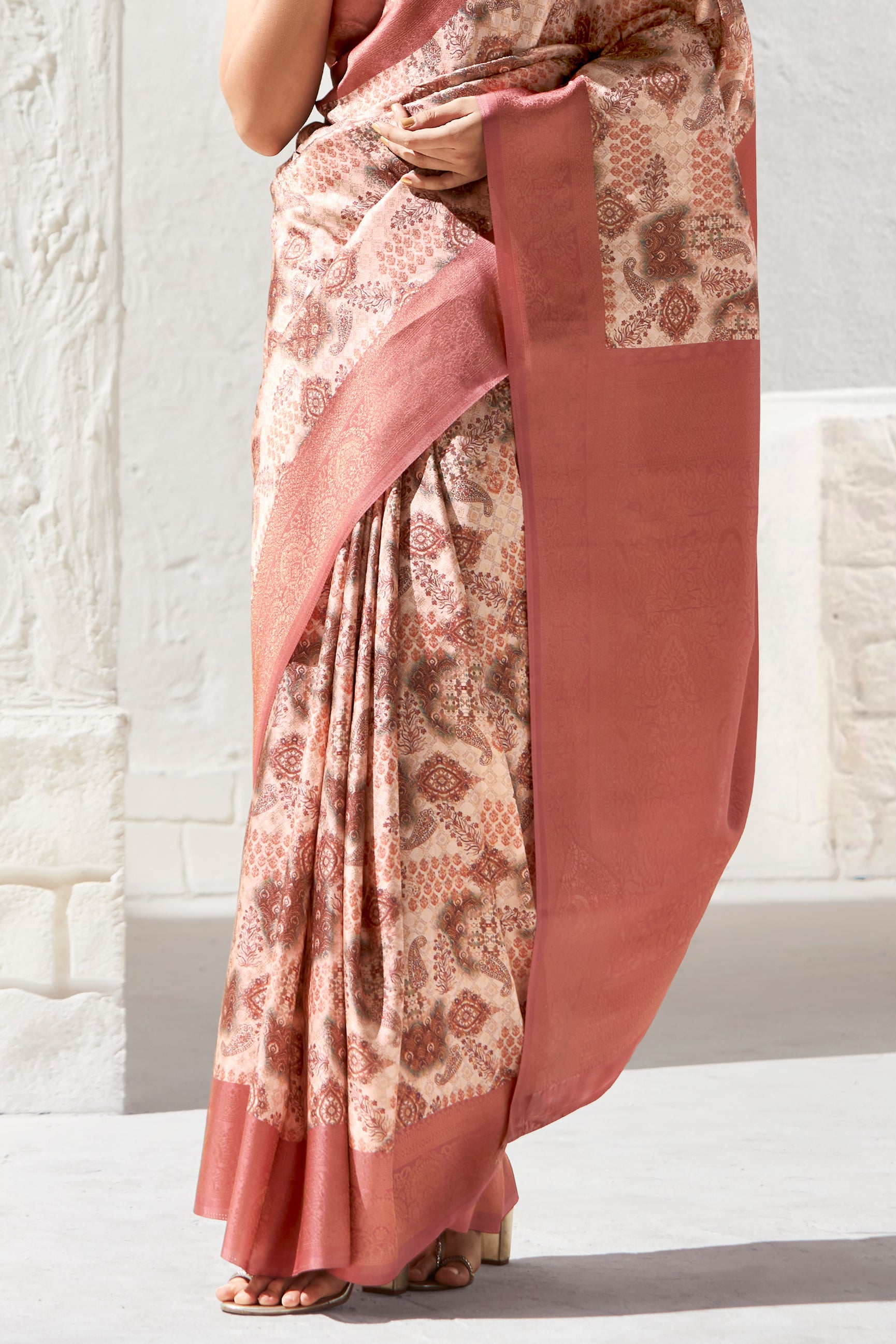 Pink Printed Silk Saree-ZB133411_4_SareeButa.com