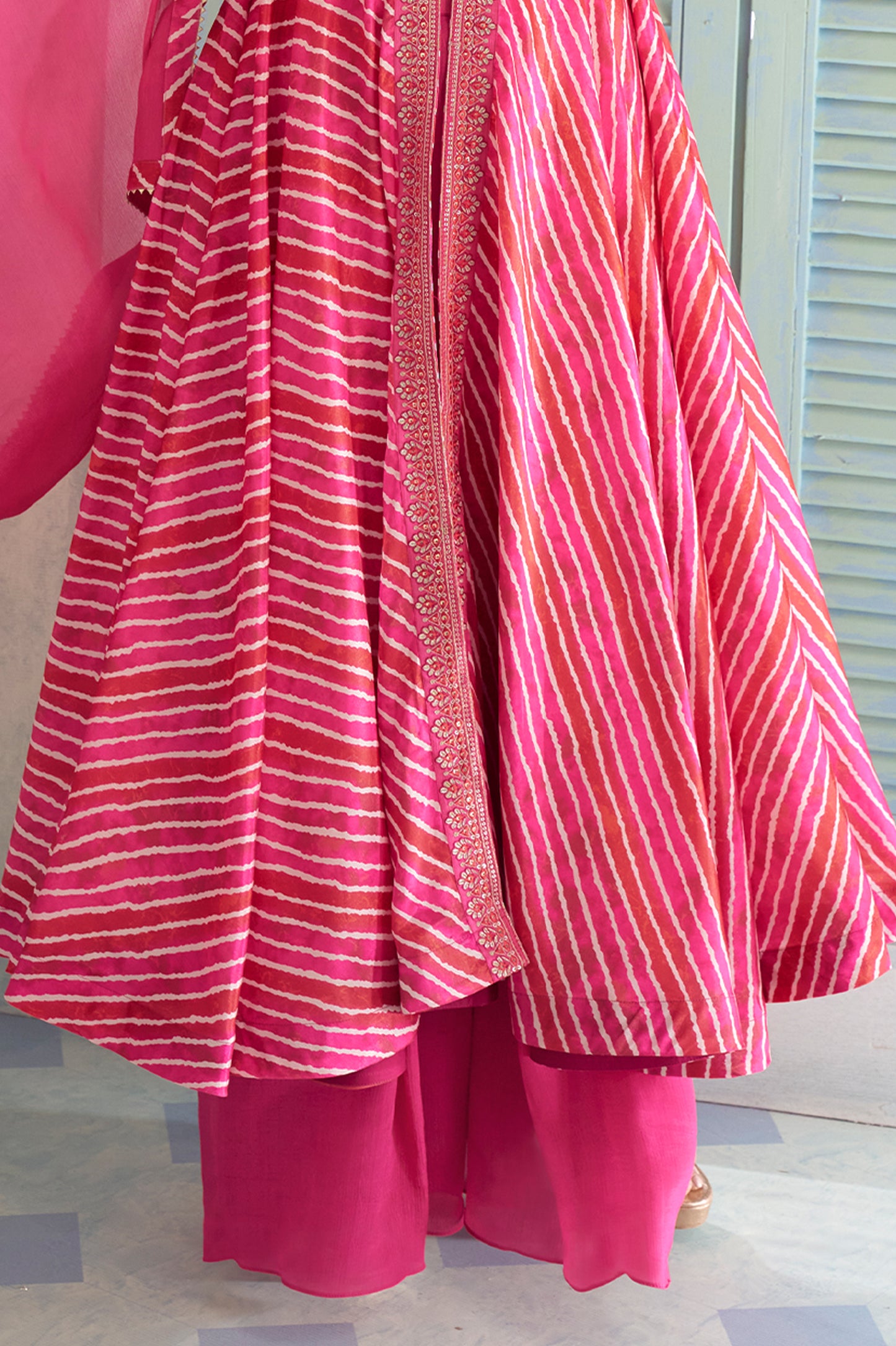 Pink Readymade Embroidered Chinon Suit-SAR13073_6_SareeButa.com