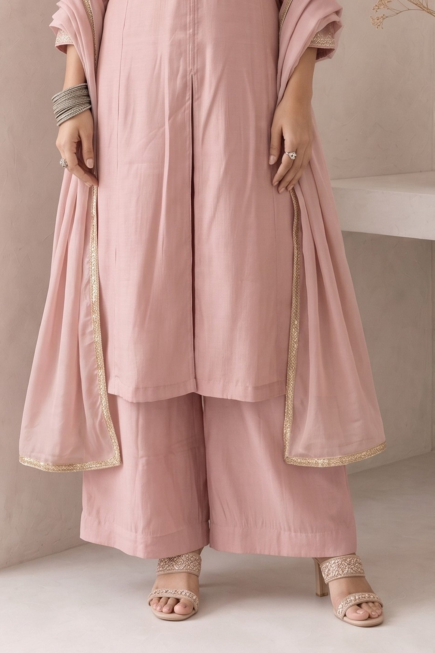 Pink Readymade Embroidered Palazzo Suit-SAR13047_5_SareeButa.com