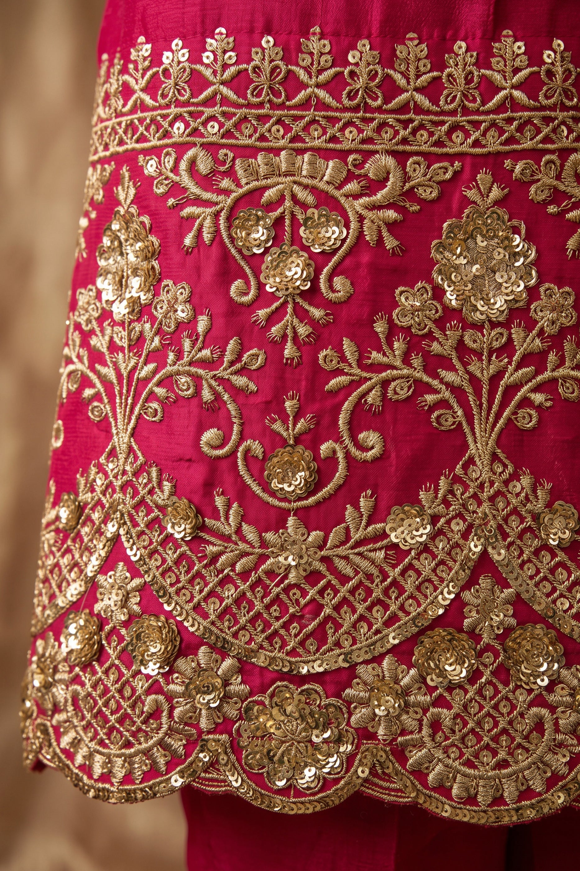 Pink Readymade Embroidered Silk Anarkali Suit-SAR13093_4_SareeButa.com