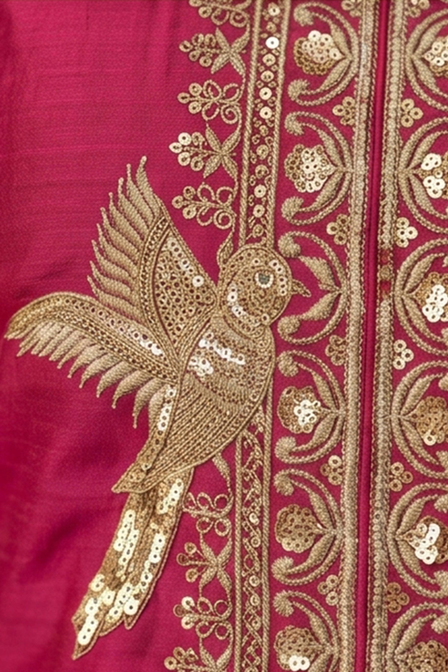 Pink Readymade Embroidered Silk Sharara Suit-SAR12999_3_SareeButa.com