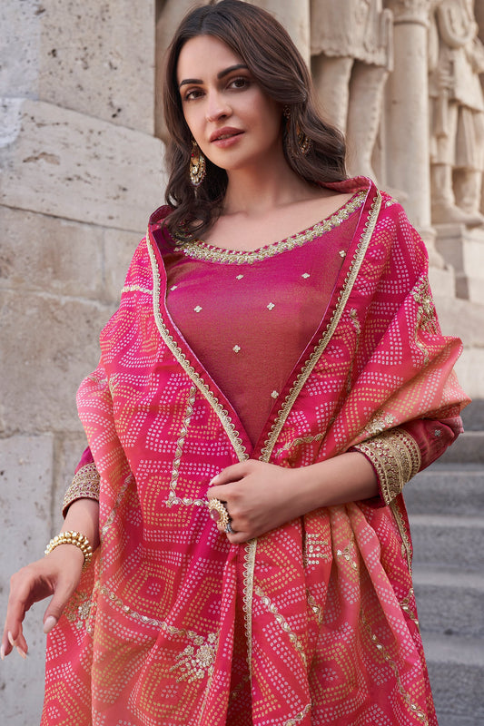 Pink Readymade Embroidered Silk Sharara Suit-SS628_2_SareeButa.com