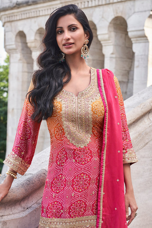 Pink Readymade Embroidered Silk Sharara Suit-SS630_2_SareeButa.com