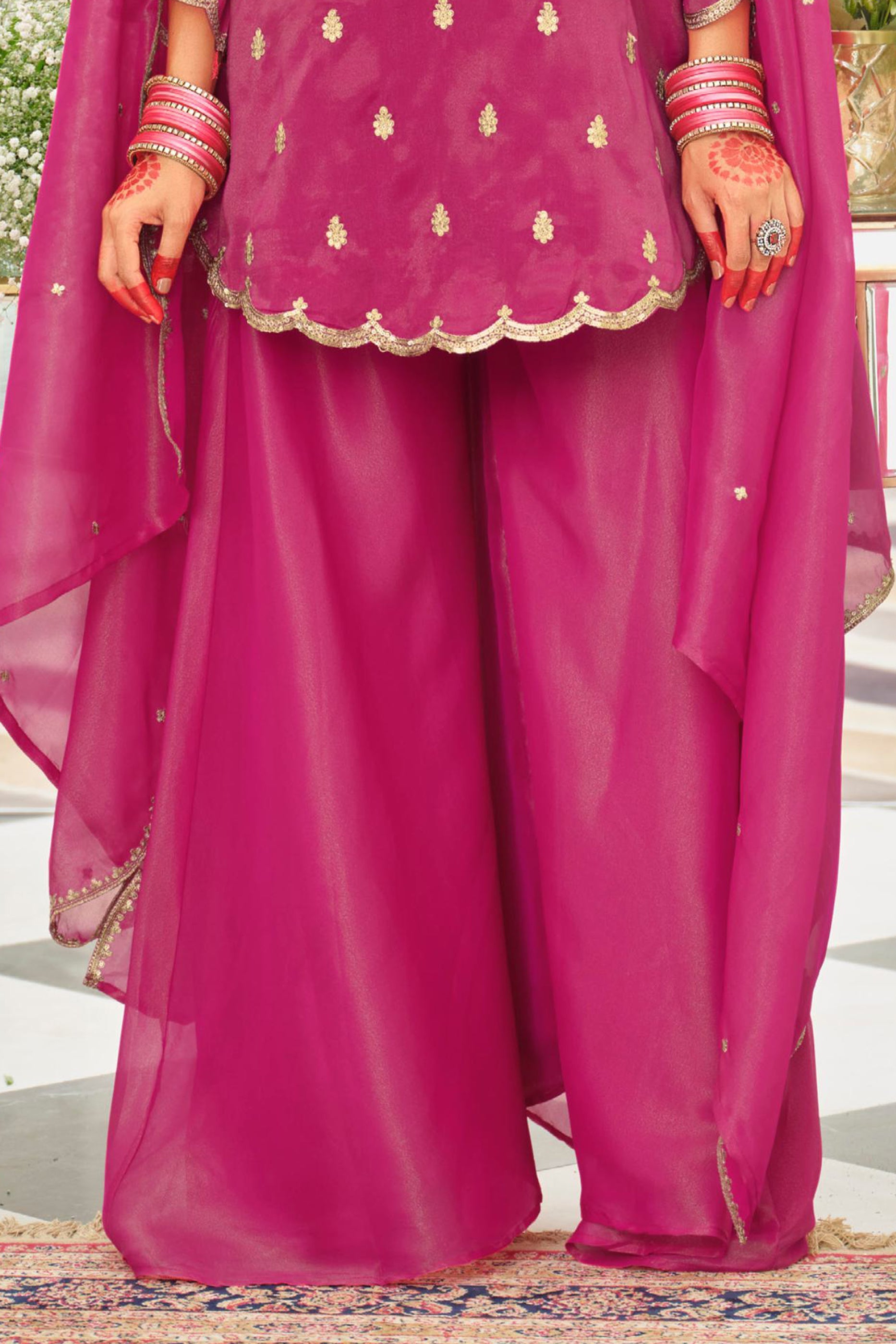 Pink Readymade Embroidered Simar Silk Suit-SAR12121_5_SareeButa.com