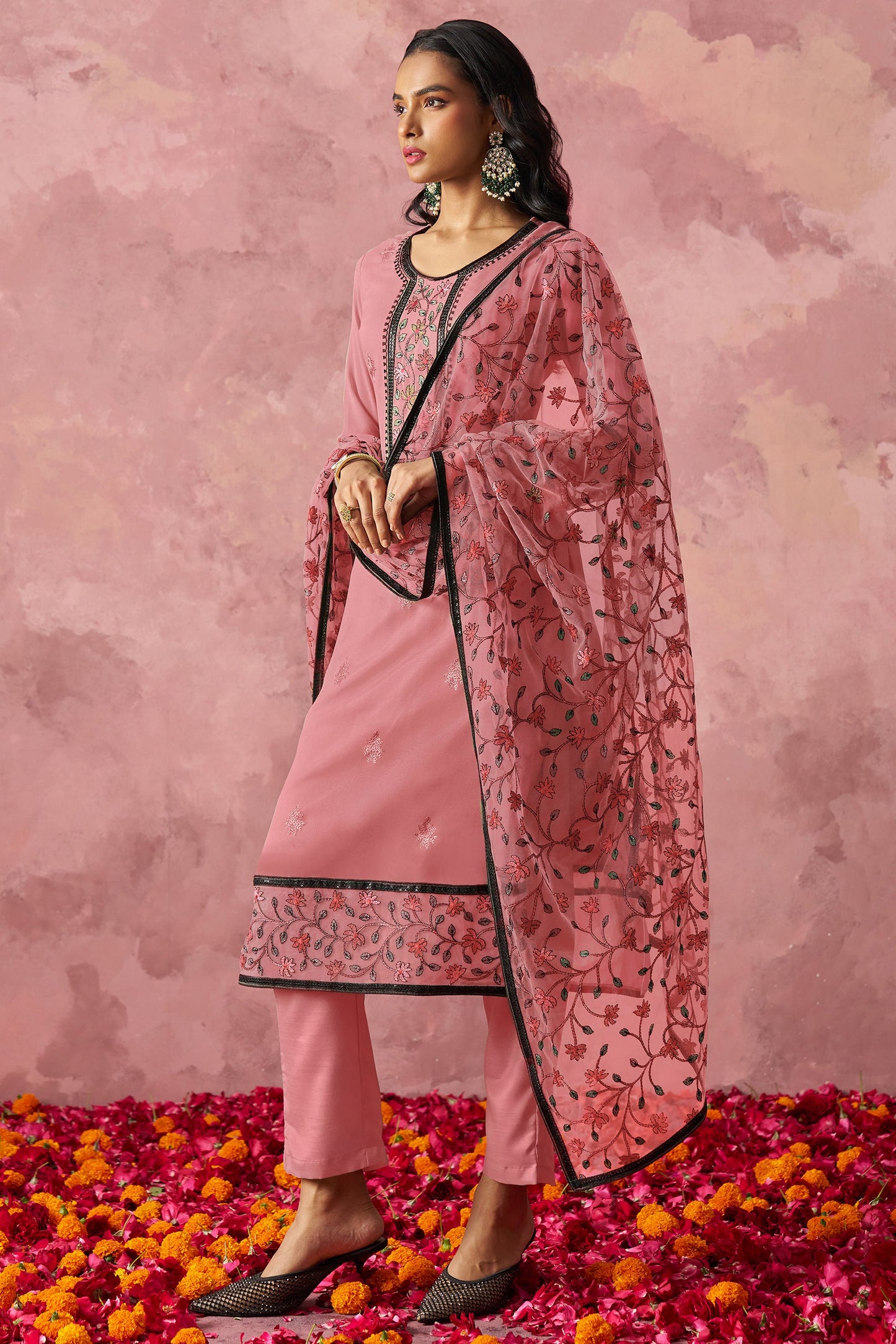 Pink Readymade Georgette Salwar Suit-SS417_4_SareeButa.com