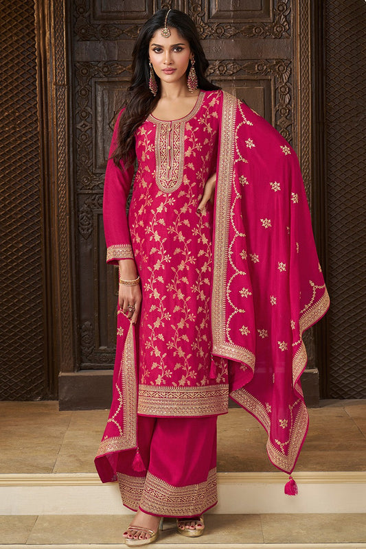 Pink Readymade Munga Silk Suit-SS392_1_SareeButa.com