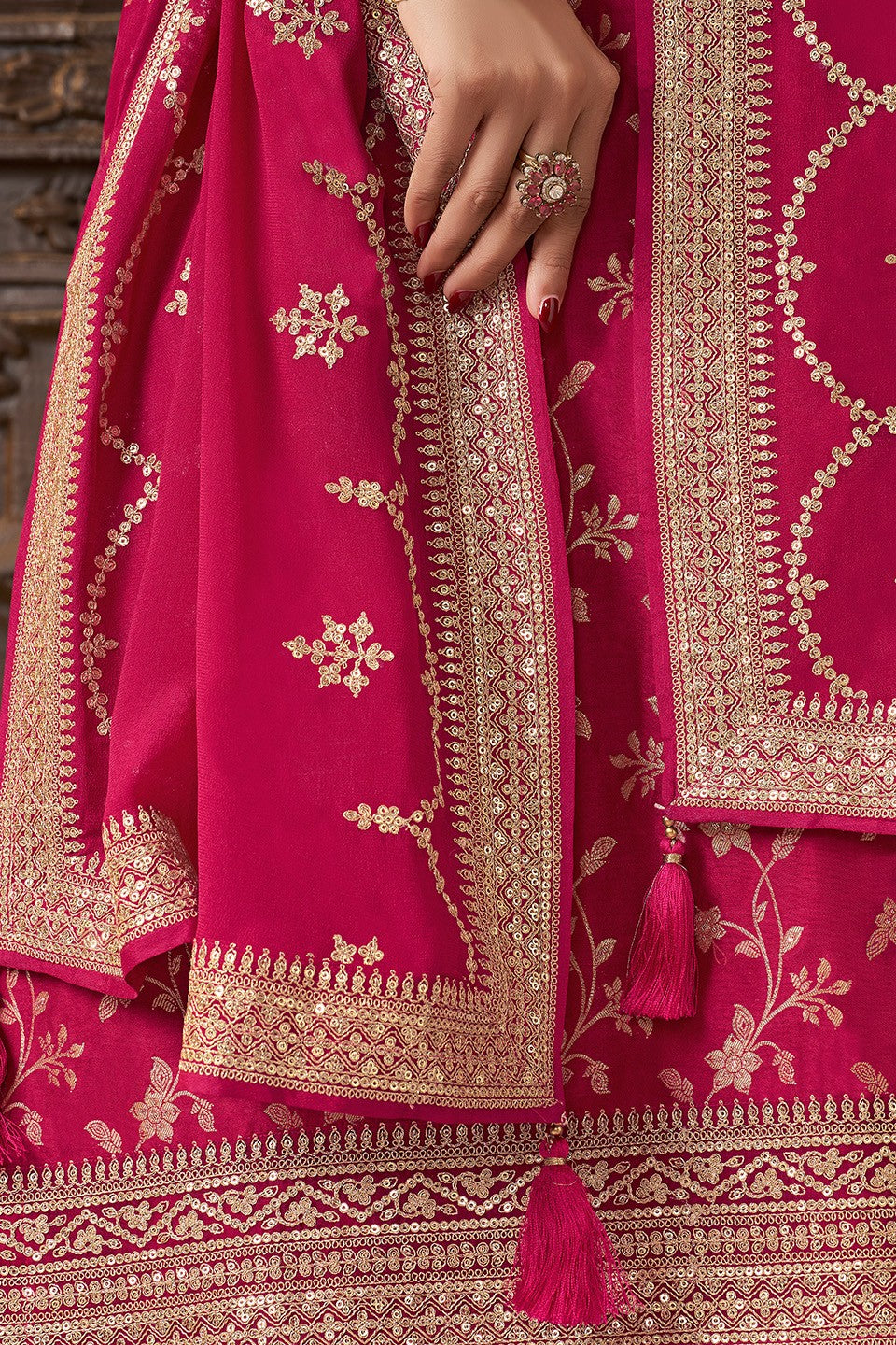 Pink Readymade Munga Silk Suit-SS392_7_SareeButa.com