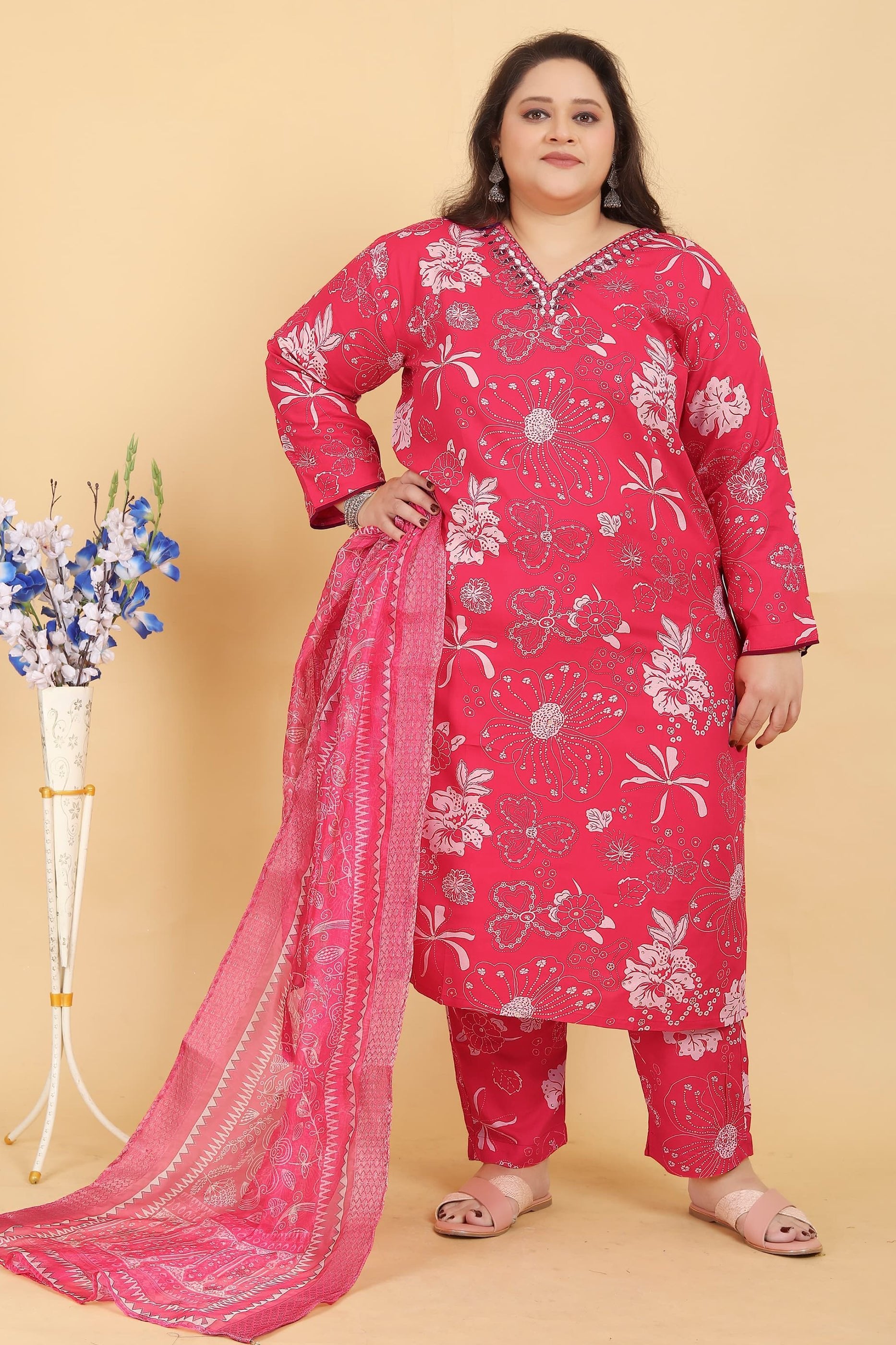 Pink Readymade Rayon Suit-SAR11756_1_SareeButa.com