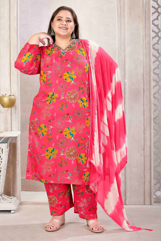 Pink Readymade Rayon Suit-SAR11769_1_SareeButa.com
