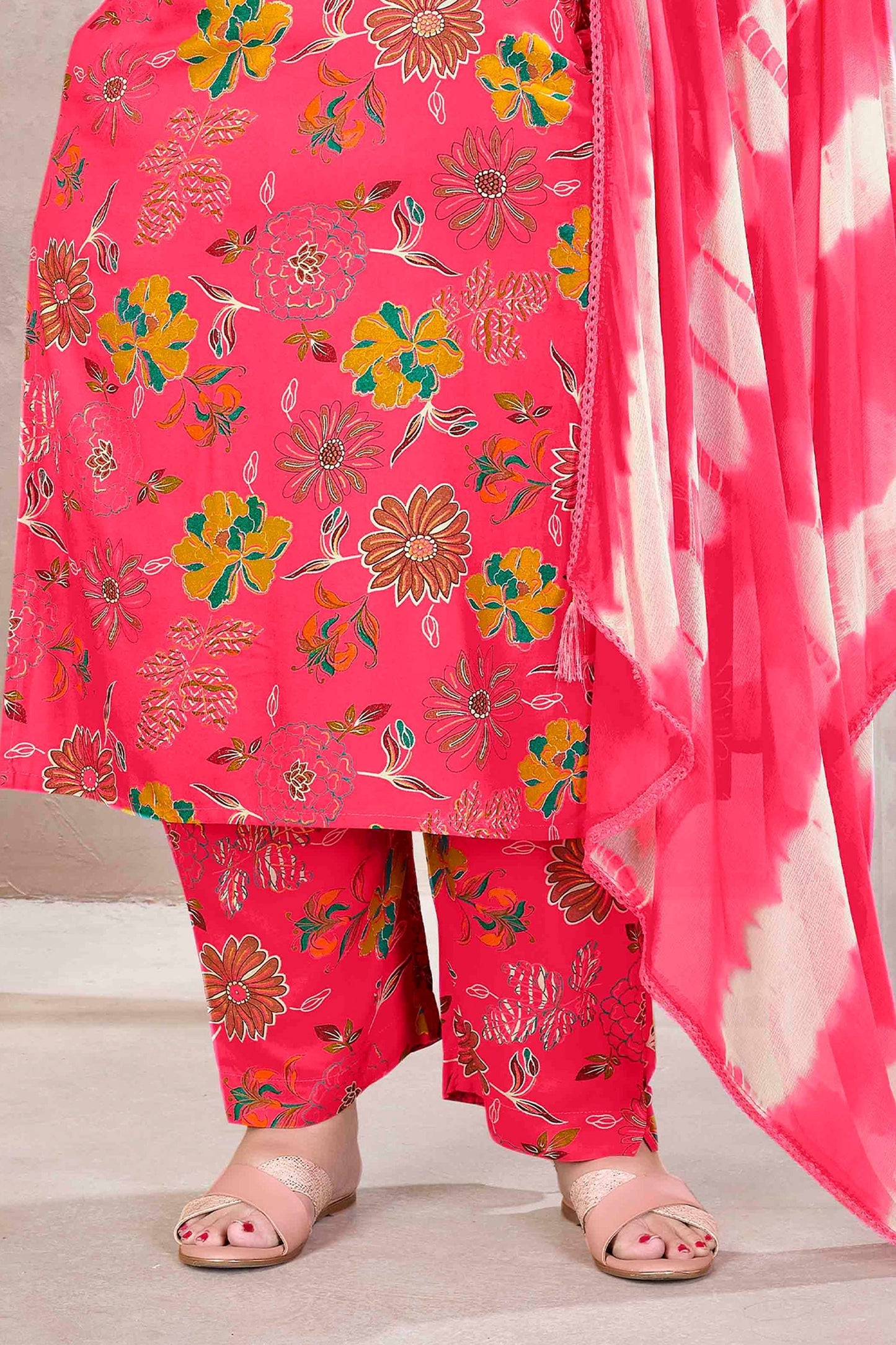 Pink Readymade Rayon Suit-SAR11769_5_SareeButa.com