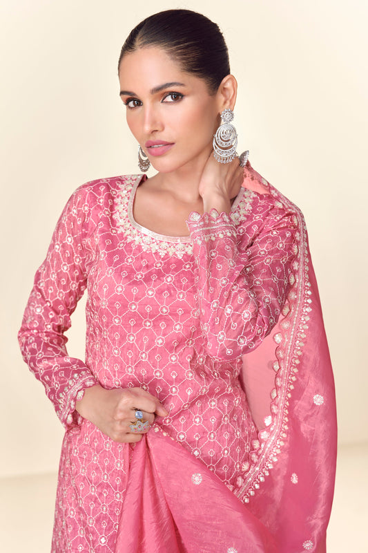 Pink Readymade Tissue Palazzo Suit-SS600_2_SareeButa.com