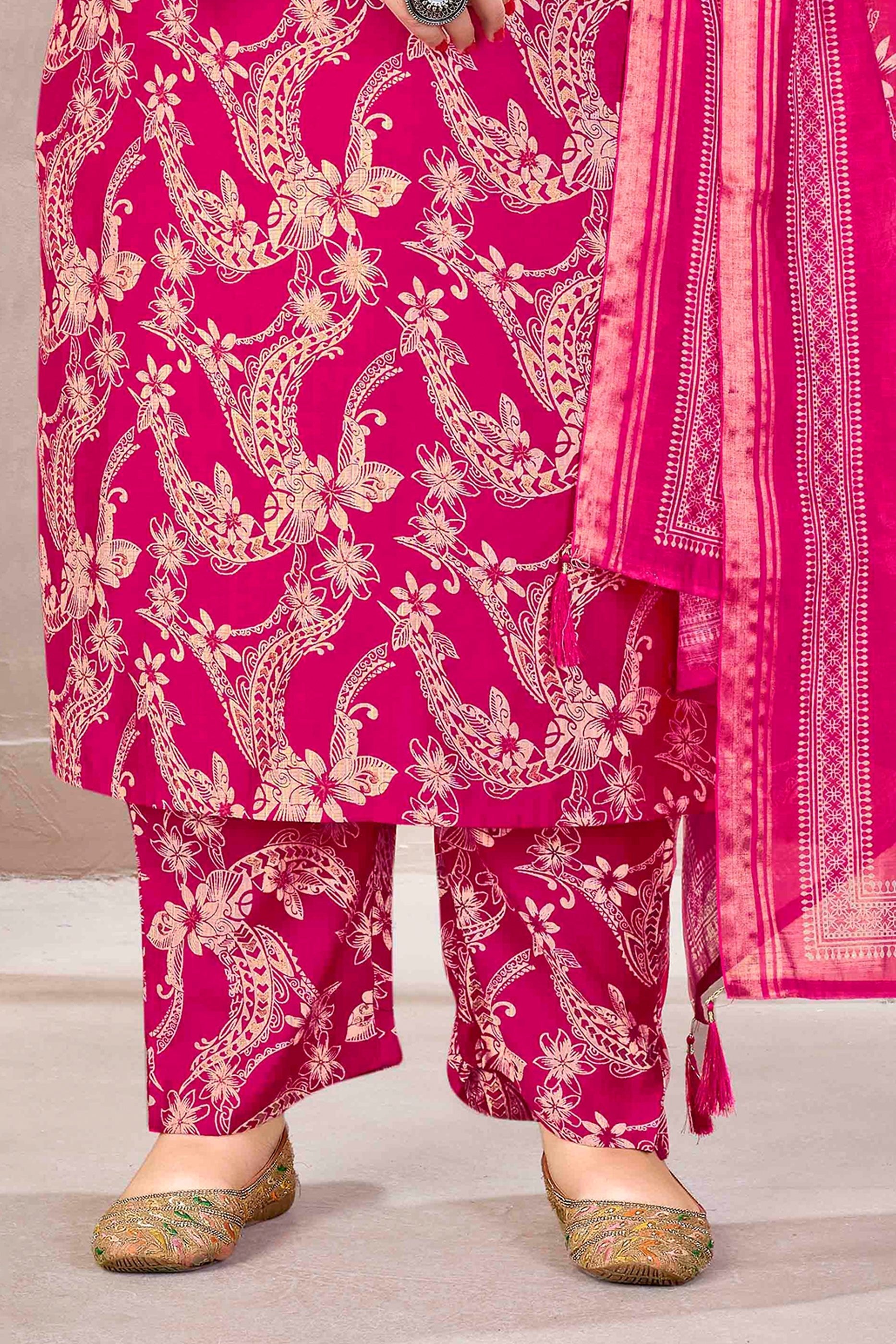 Pink Readymade Viscose Suit-SAR11767_5_SareeButa.com
