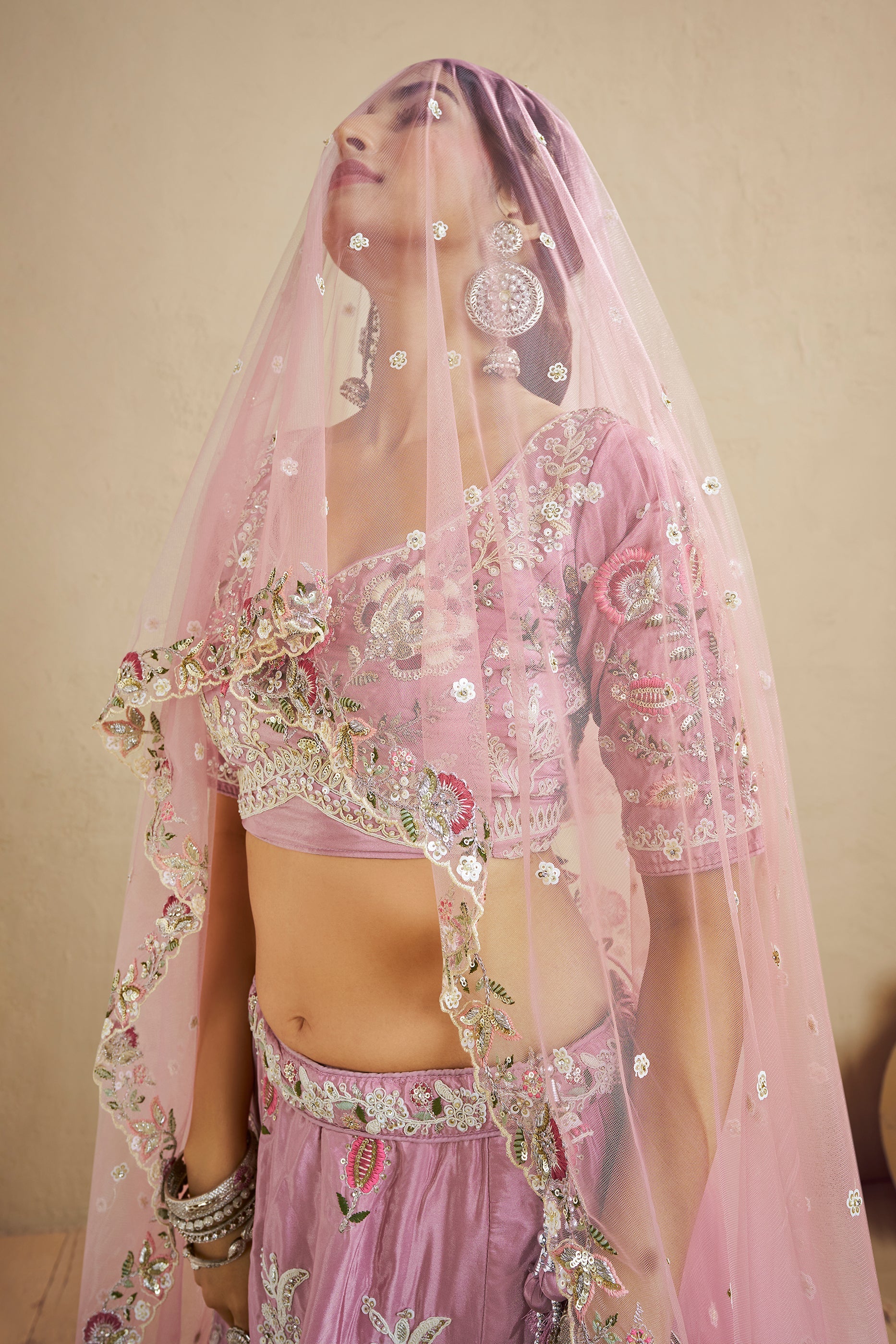 Pink Readymade Embroidered Satin Silk Lehenga-SAR10044_2_SareeButa.com