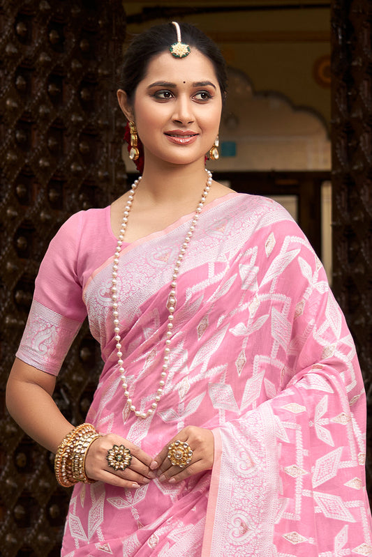 pink-woven-cotton-saree-zb132446_2_SareeButa.com