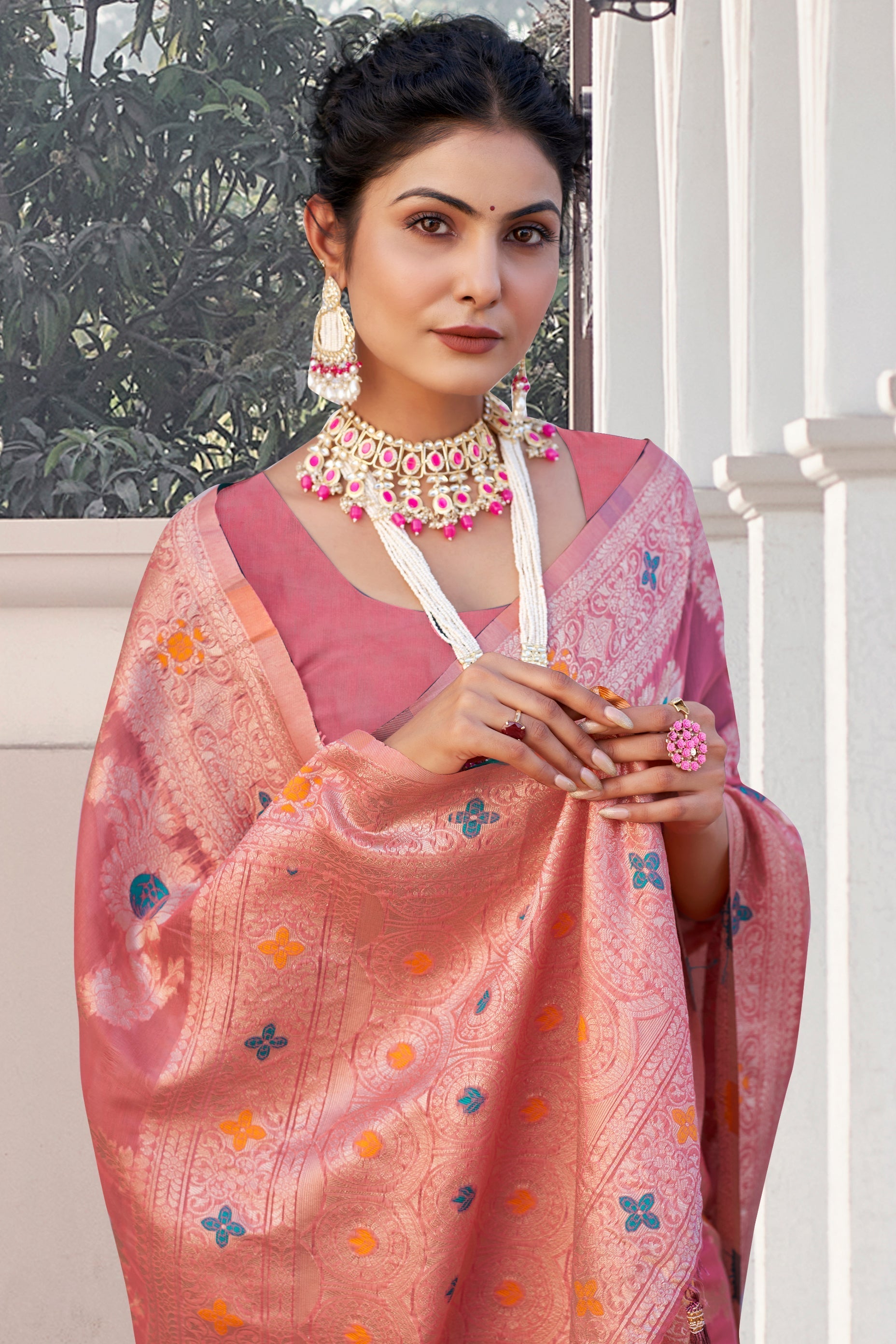 pink-woven-cotton-saree-zb132464_2_SareeButa.com