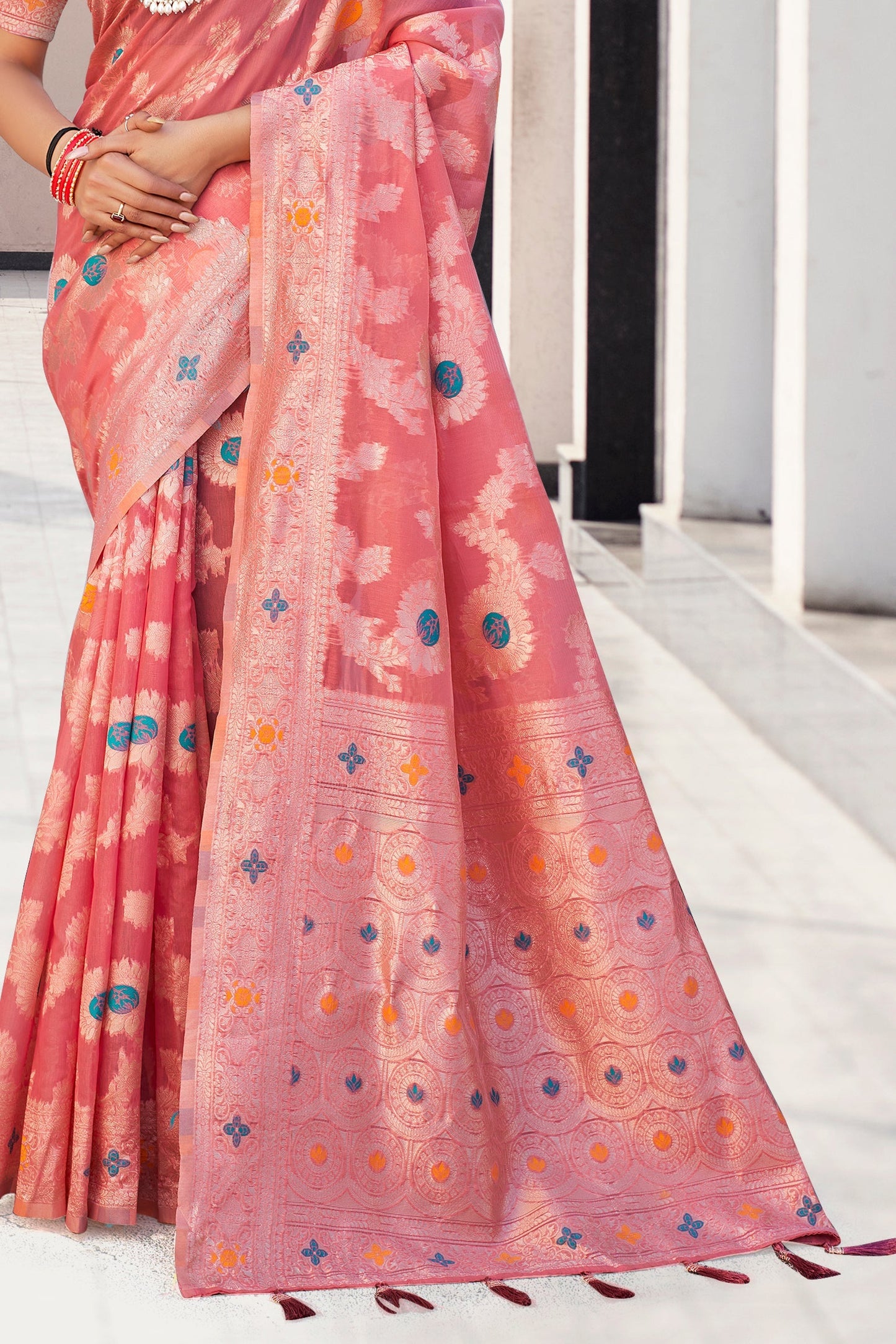 pink-woven-cotton-saree-zb132464_4_SareeButa.com