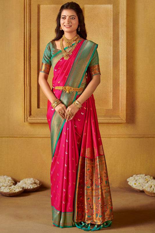 pink-silk-paithani-saree-zb132139_1_SareeButa.com