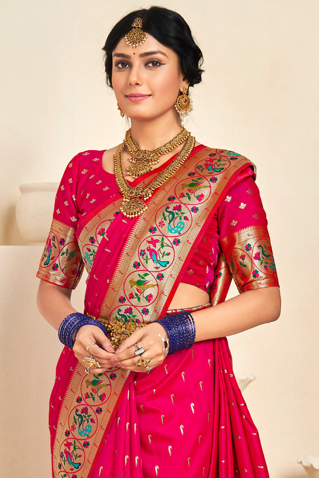 pink-silk-paithani-saree-zb132400_3_SareeButa.com