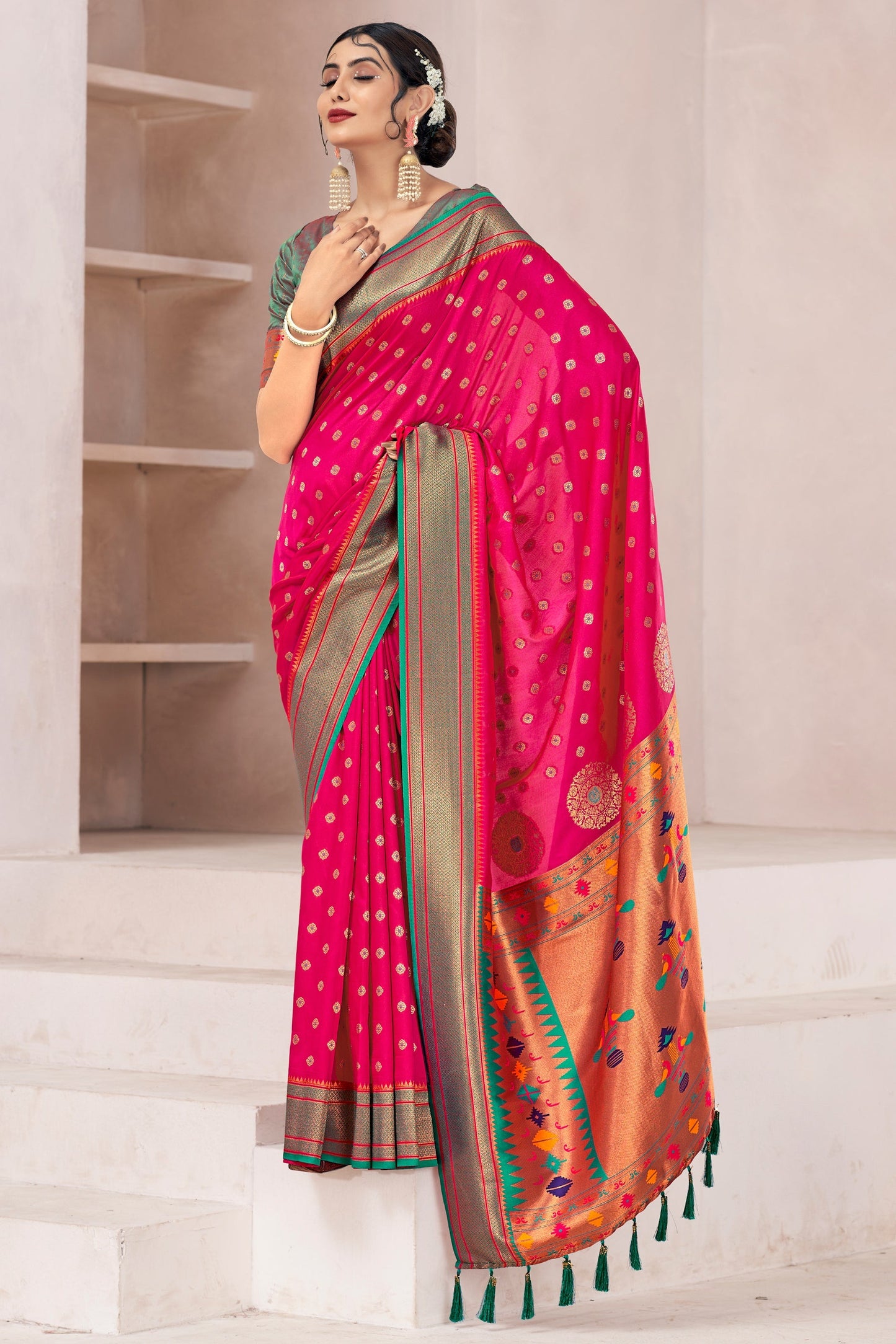 pink-silk-paithani-saree-zb132409_1_SareeButa.com