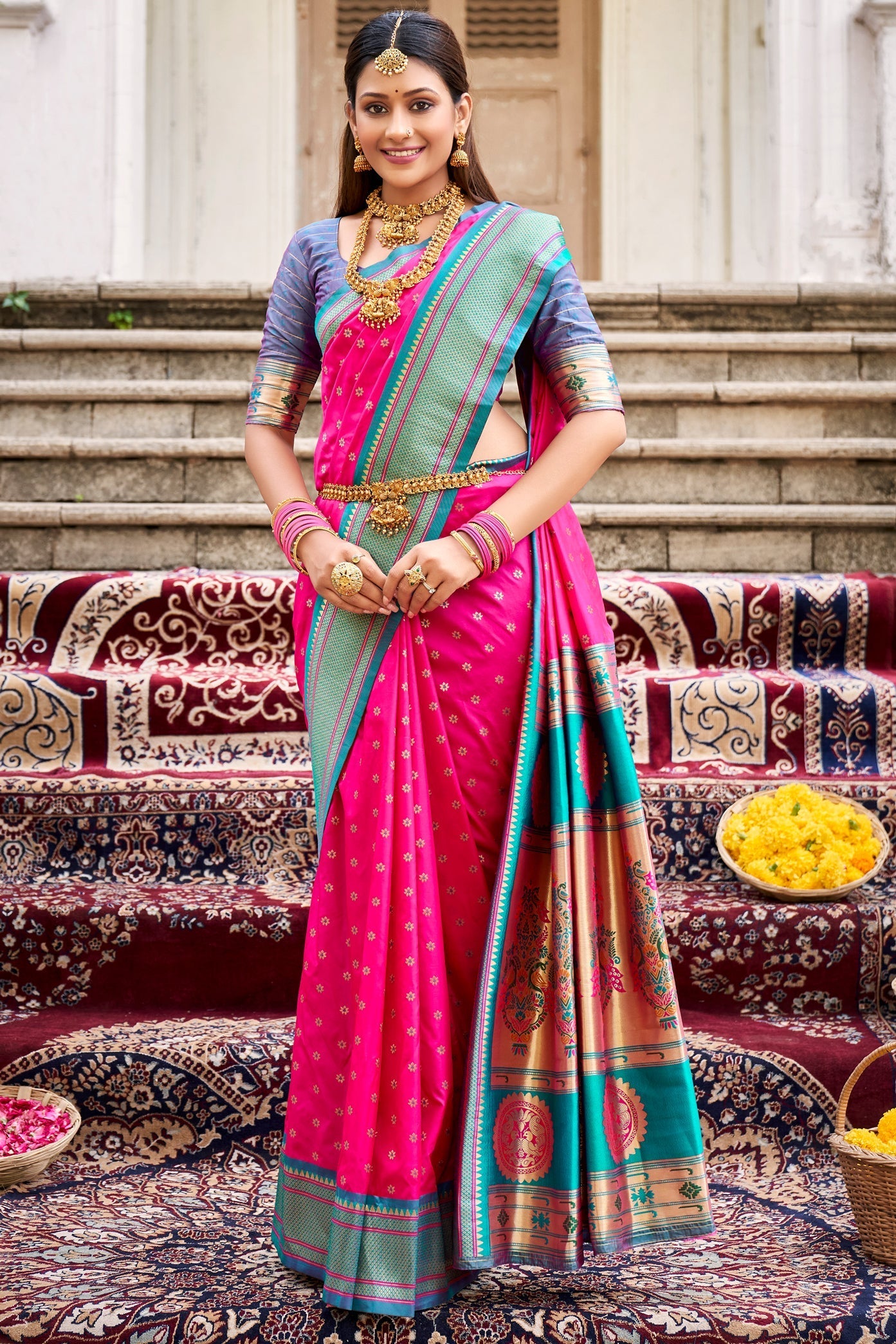 pink-silk-paithani-saree-zb132414_1_SareeButa.com